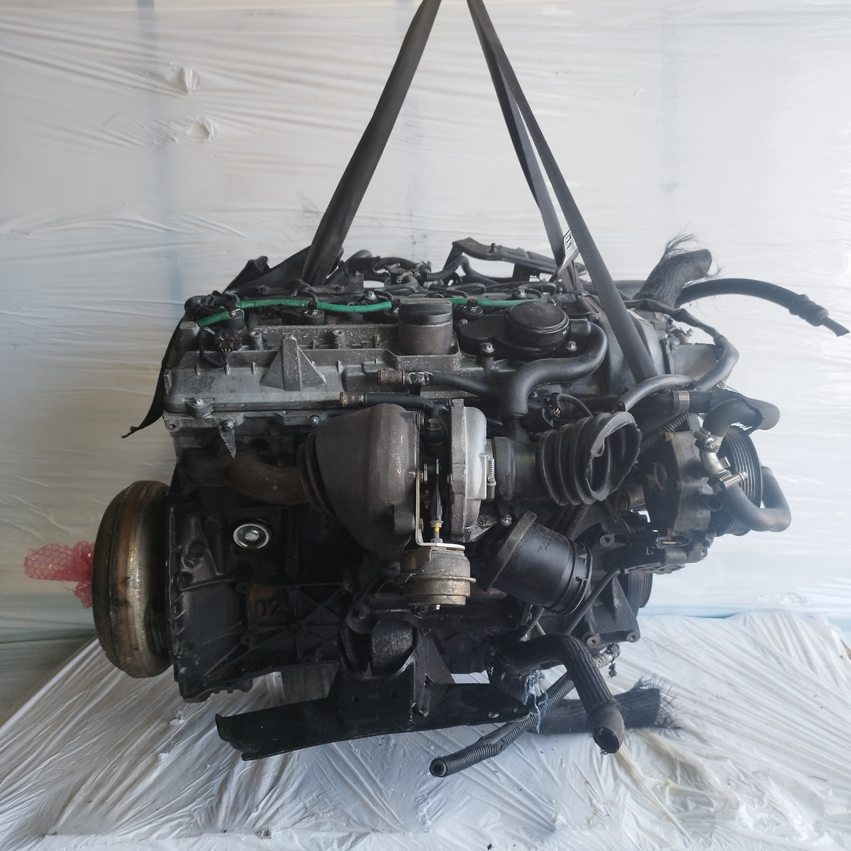 Motore Jeep Grand Cherokee (WJ / WG) 2.7 CRDI 163CV 5 cilindri 1999-2005 cod: 665921 ecoAC17104