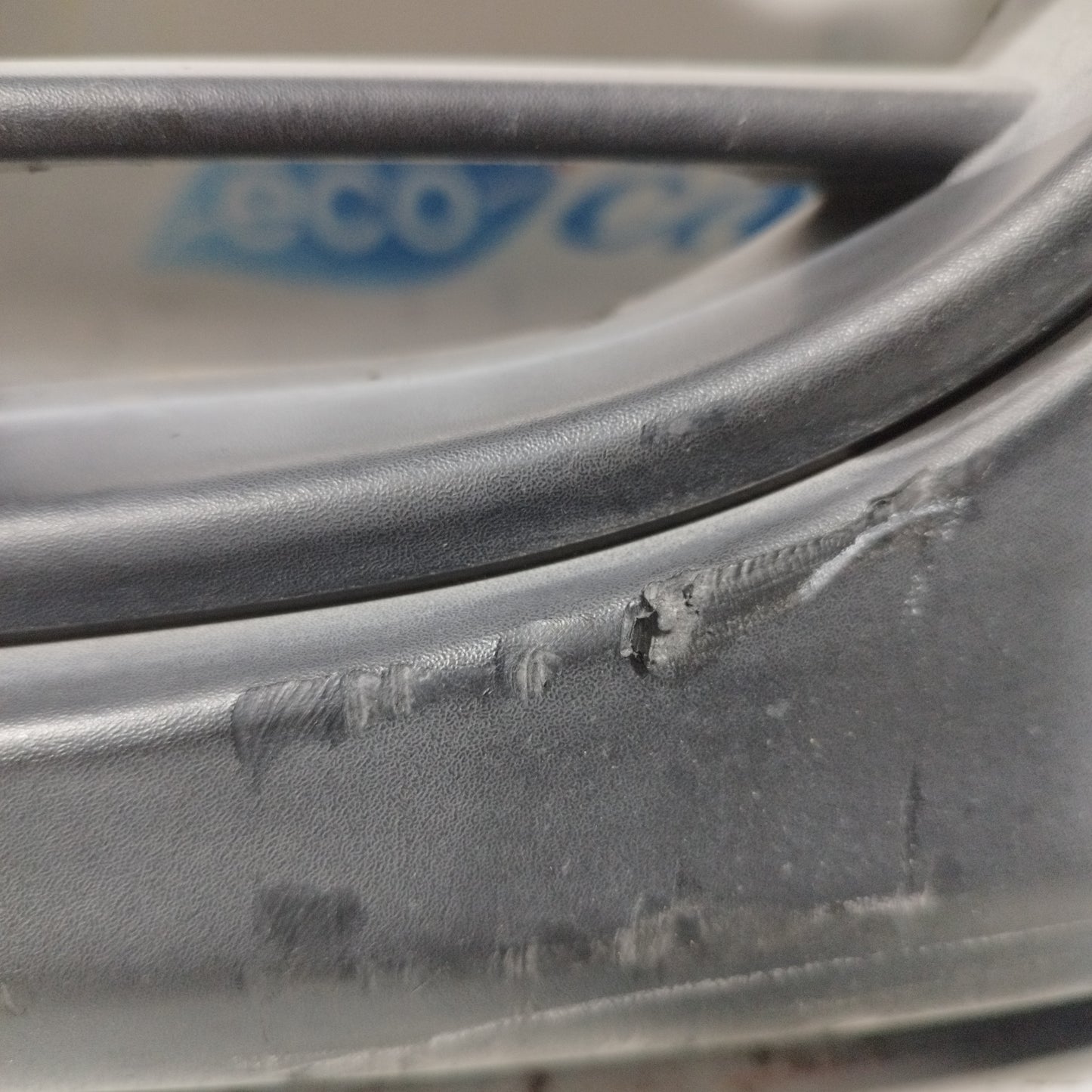 Schwarzer Kunststoff-Frontstoßfänger Fiat New Panda ecoAC10227