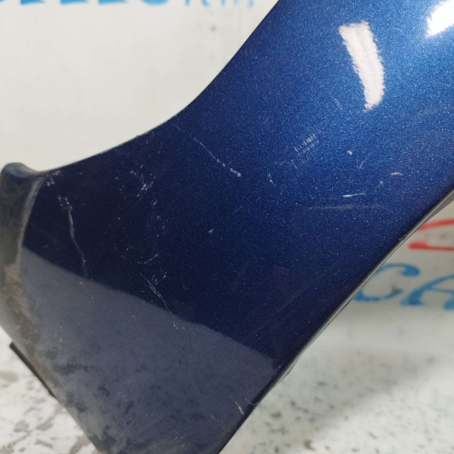 Front mudguard right blue Opel Agila 2008 ecoAC10403