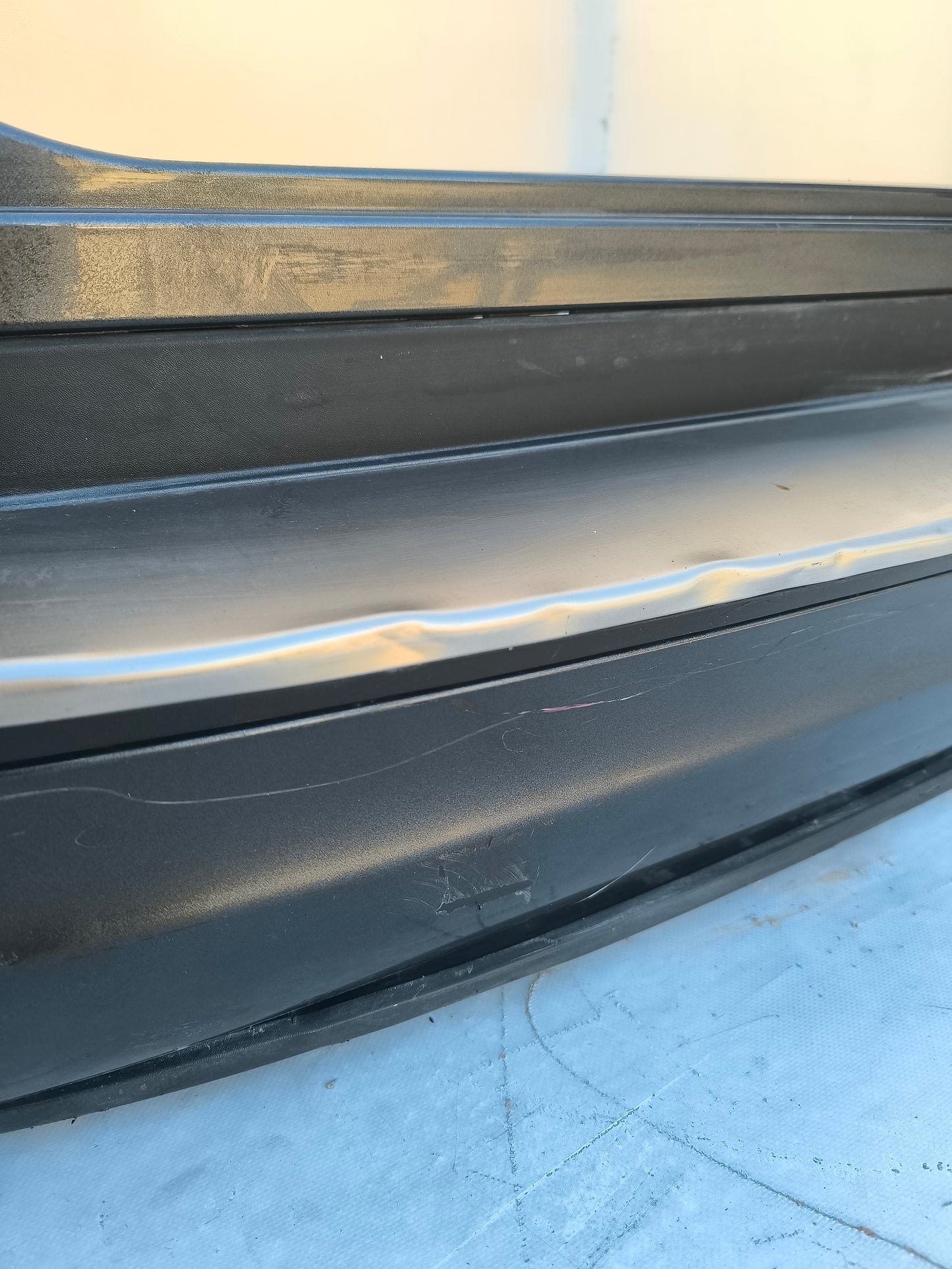 Paraurti posteriore grigio canna di fucile Fiat 500L anno 2013 ecoAG7496