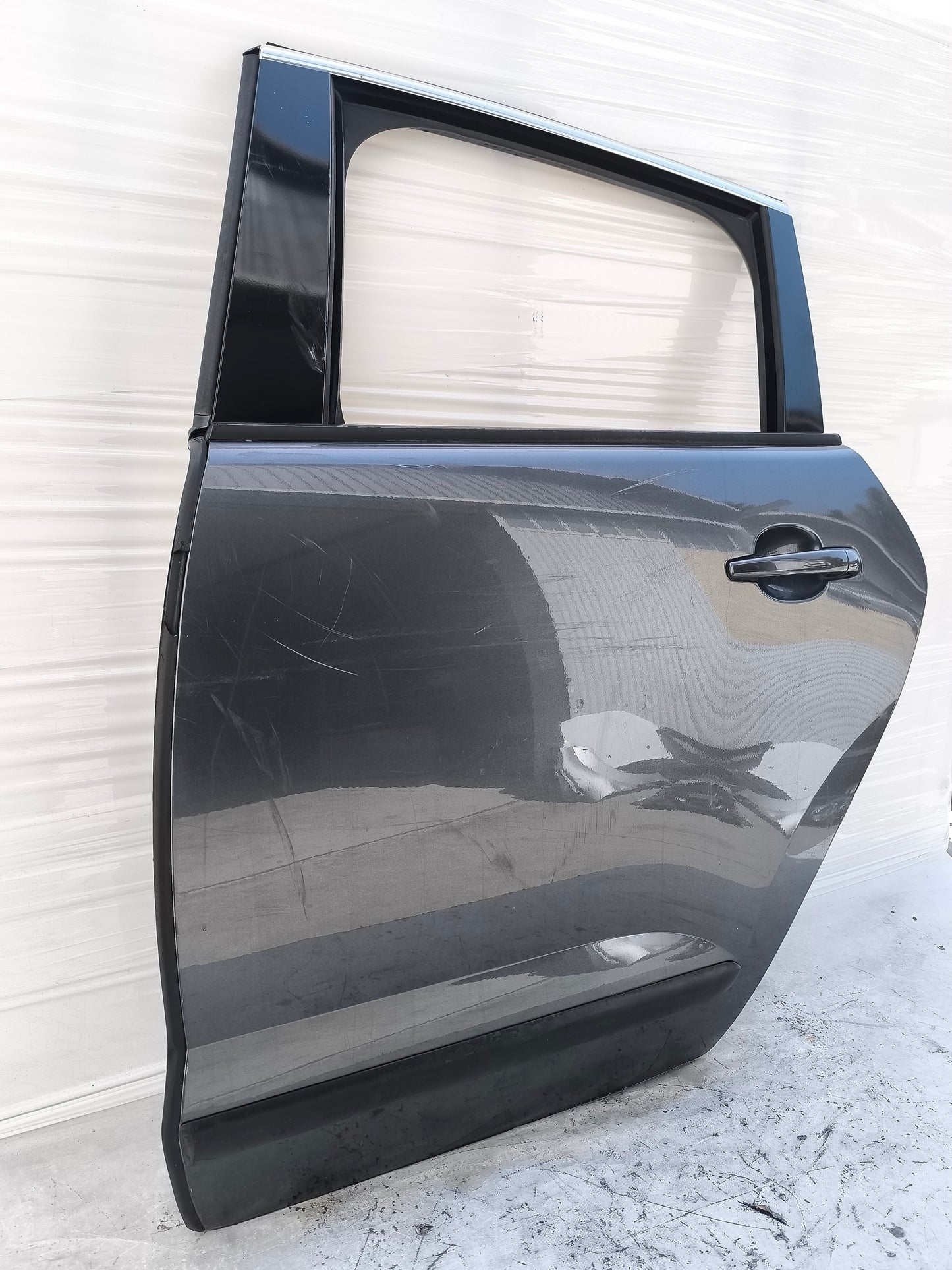 Sportello posteriore sx Peugeot 3008 anno 2009-2016 grigio canna di fucile ecoag8149