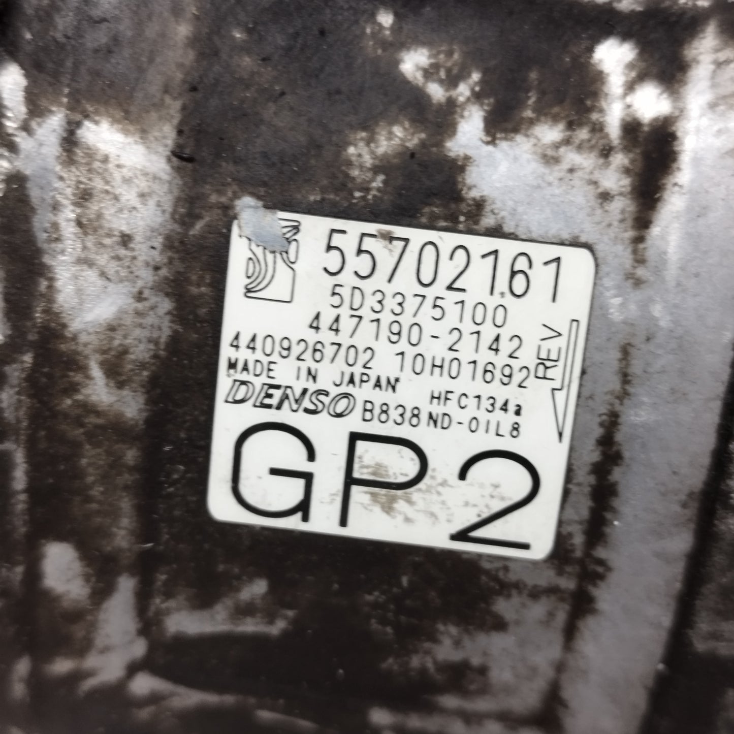 Compressore a / c Fiat Grande Punto (199) 1.3 MTJ 2005-2012 cod: 55702161 ecoAC16268