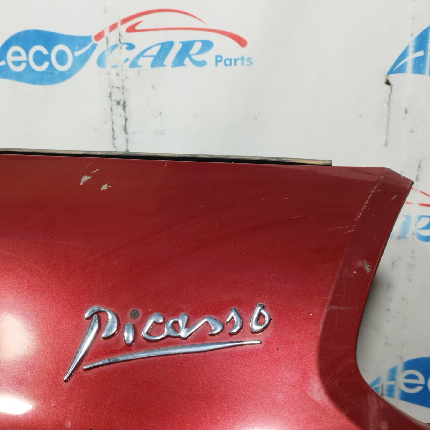 Front bumper burgundy Citroen C3 Picasso 2010 ecoAC10905