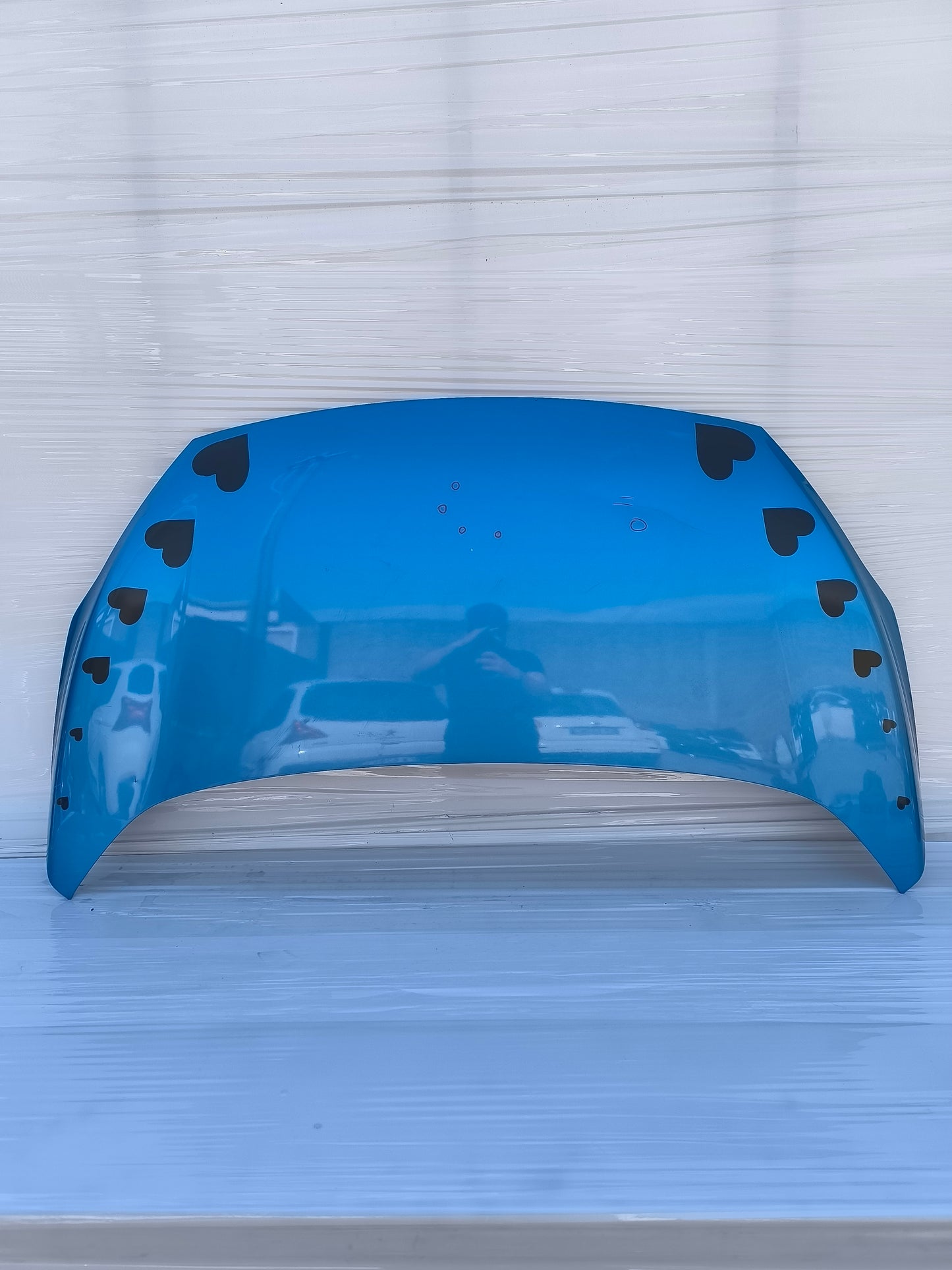 Cofano Ford Ka anno 2010 blu ecoAG8188