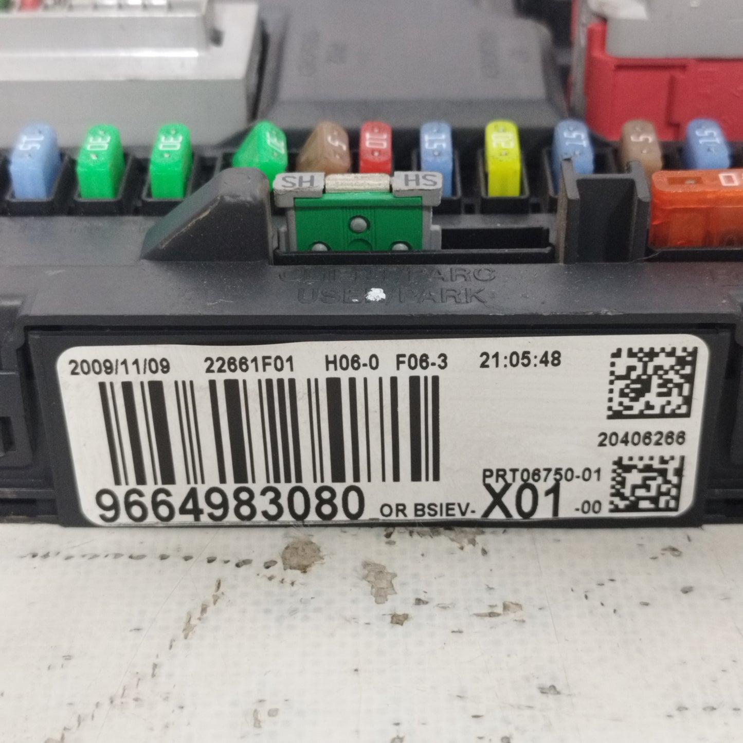 Zündanlage Peugeot 207 1.4 B 2008 Code: SW9665424480/21586539-BA ecoAC9025