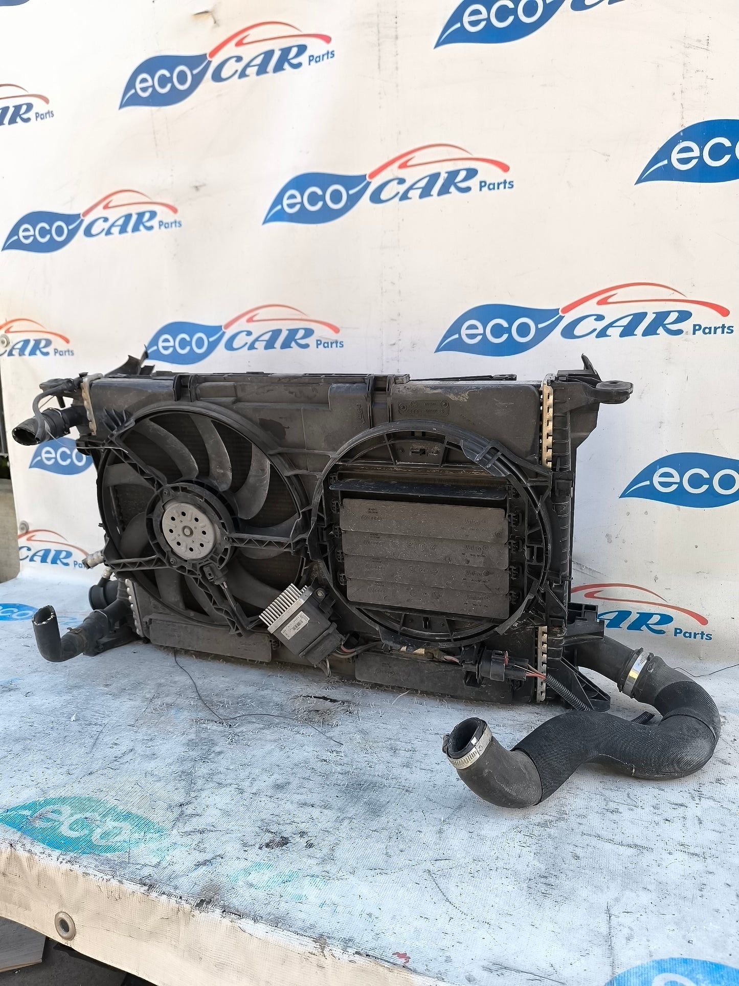 Kühlersatz Audi A4 B7 2.0 TDI 2008 Code: 8k0121251R ecoAG5878