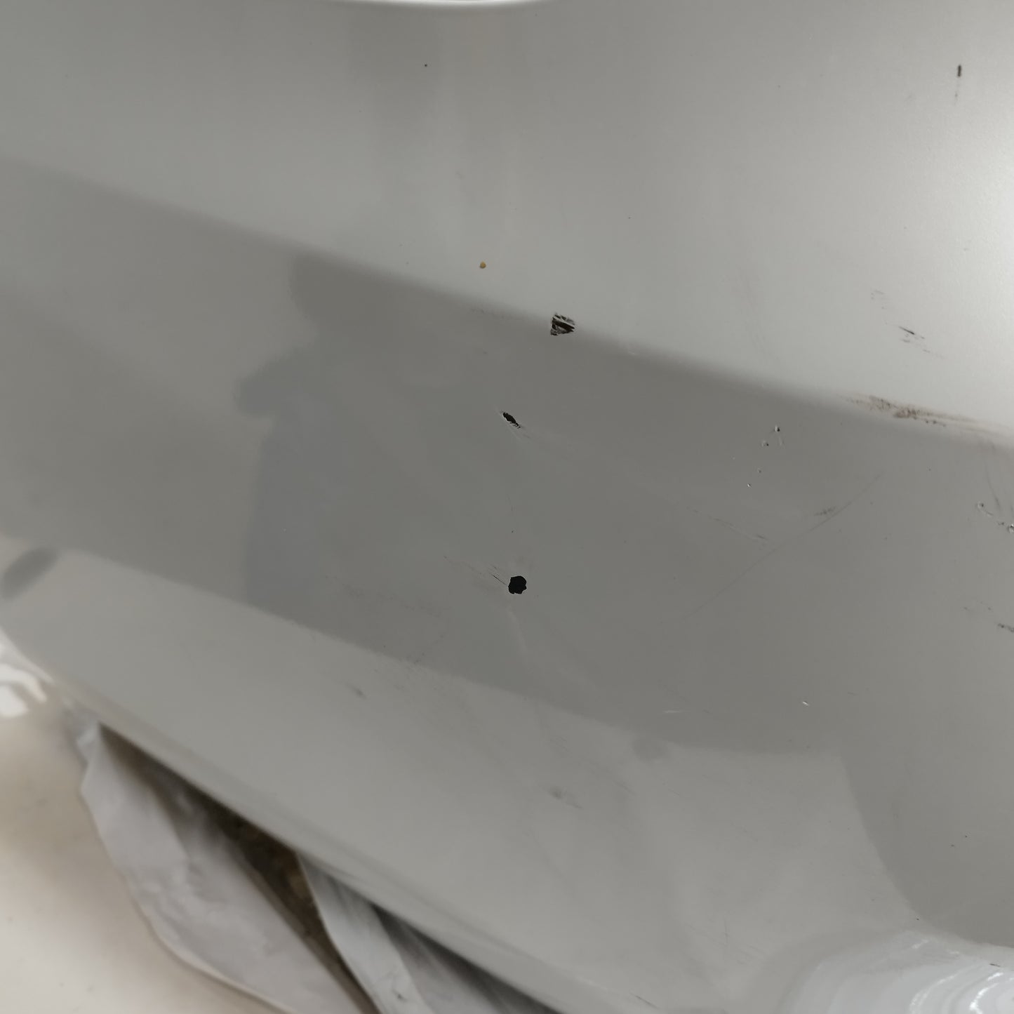 Paraurti posteriore bianco perlato BMW serie 3 Coupé 2008 ecoAC14201