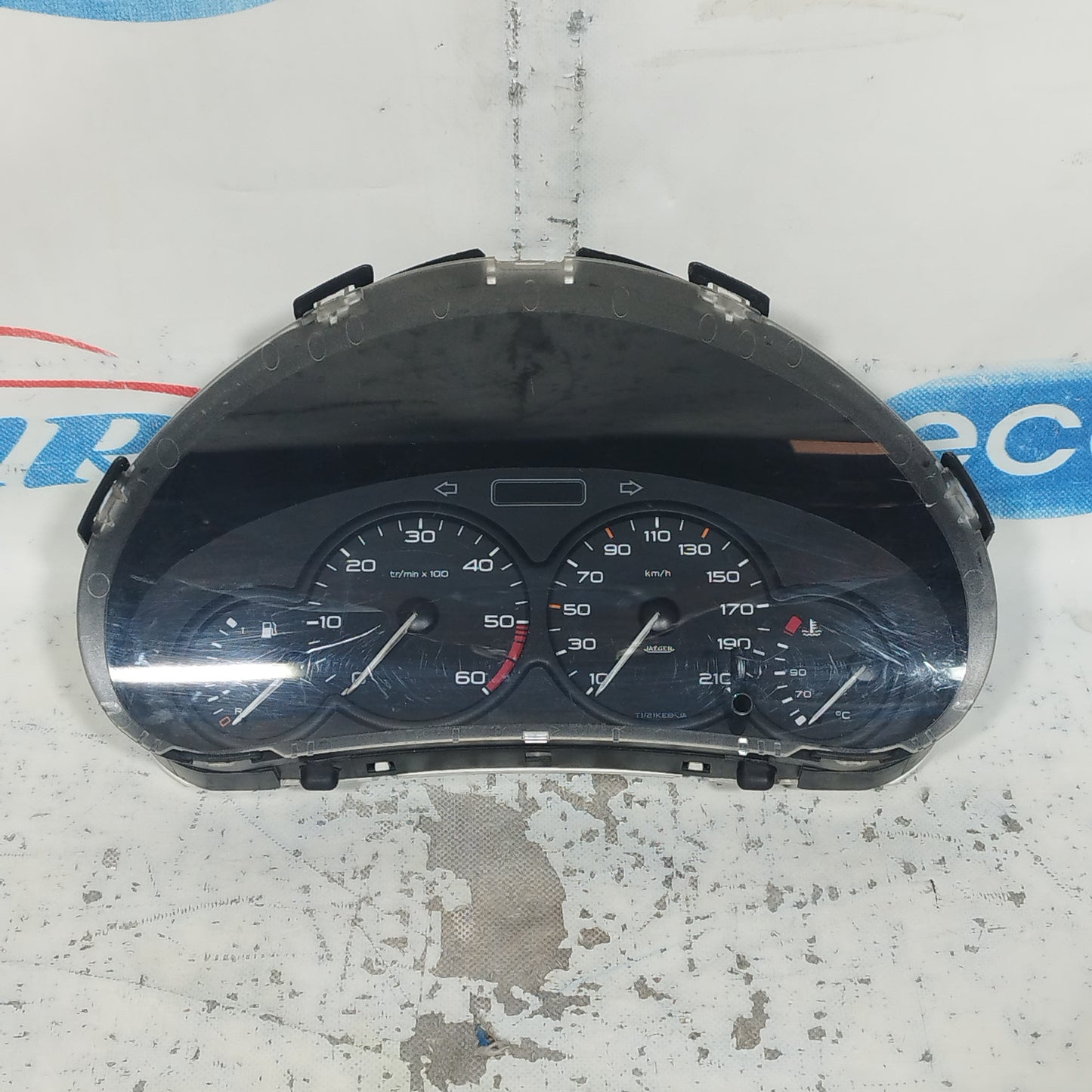 Instrument cluster Peugeot 206 1.4 D 2003 code: 09031962021 ecoAC9178