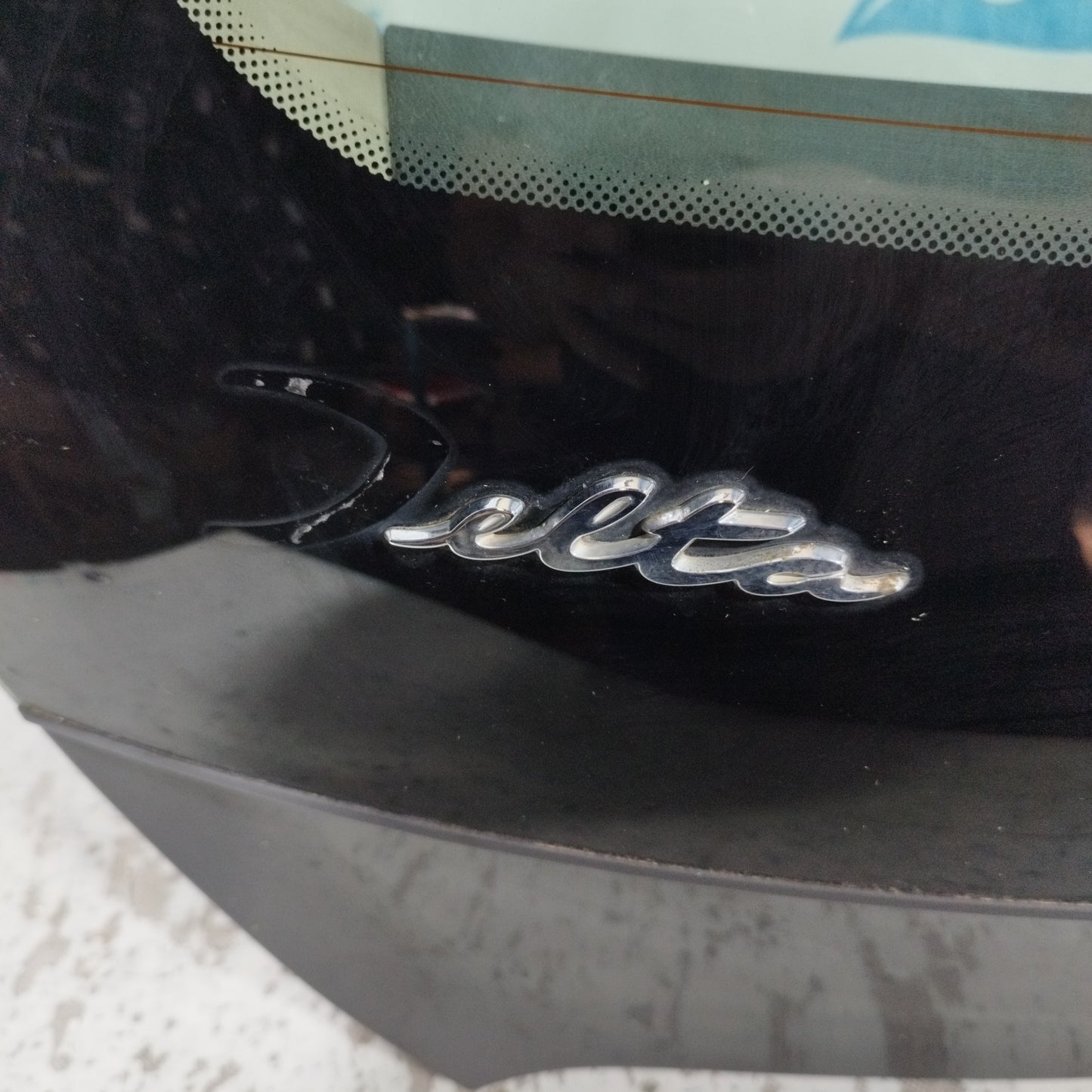 Portellone posteriore grigio maserati Lancia Delta 2009 ecoAC9588