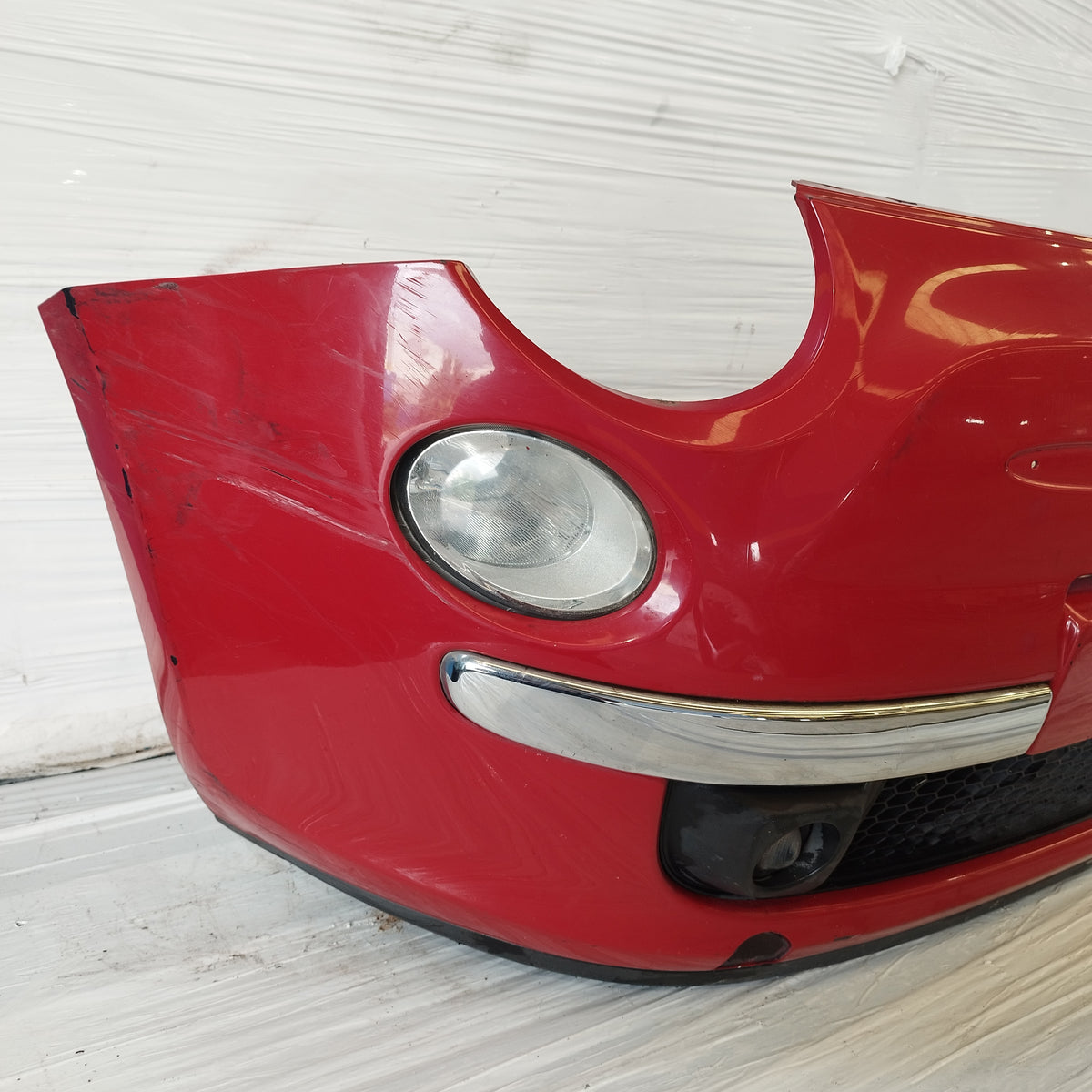 Paraurti anteriore rosso Fiat 500 (312) 2007-2015 ecoAC17634