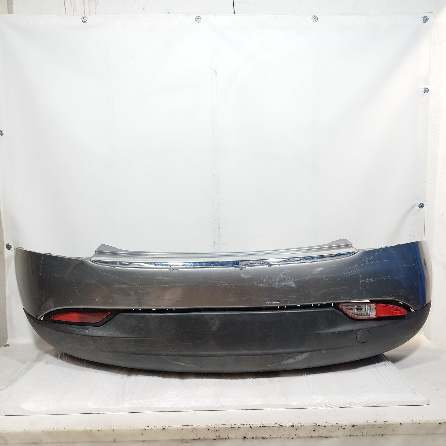 Dark grey rear bumper Lancia Delta 2012 ecoAC11032