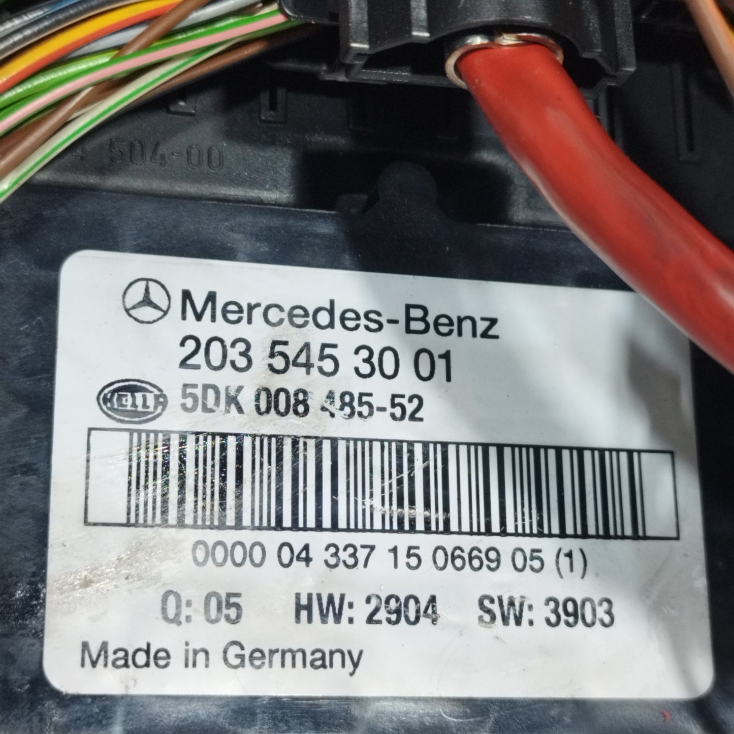 Centralina Portafusibili Mercedes Classe C W203 2.2 CDI 2004 Cod: 2035453001 ecoAC11036