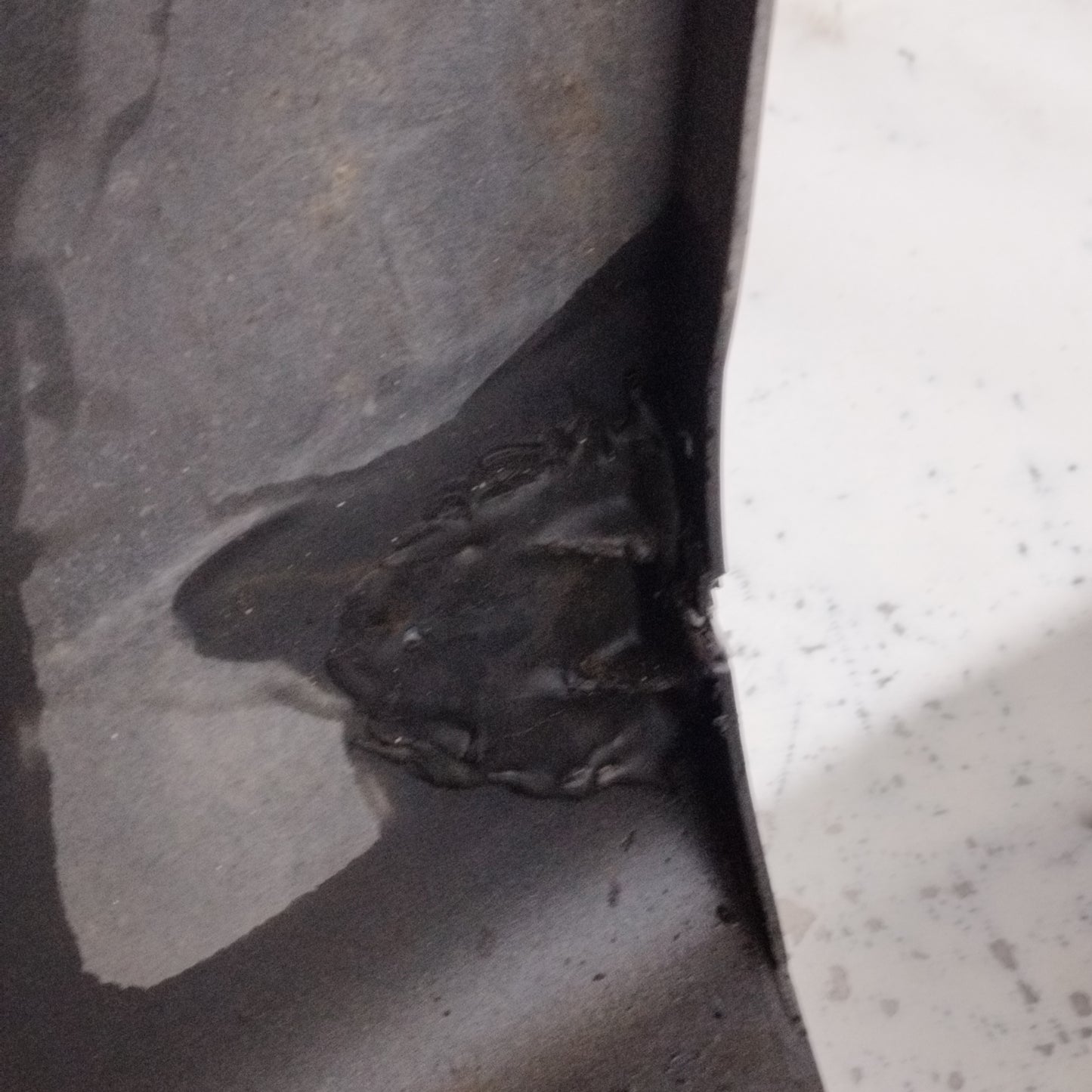 Front bumper Lancia Ypsilon 2008 Dark grey ecoAC10558