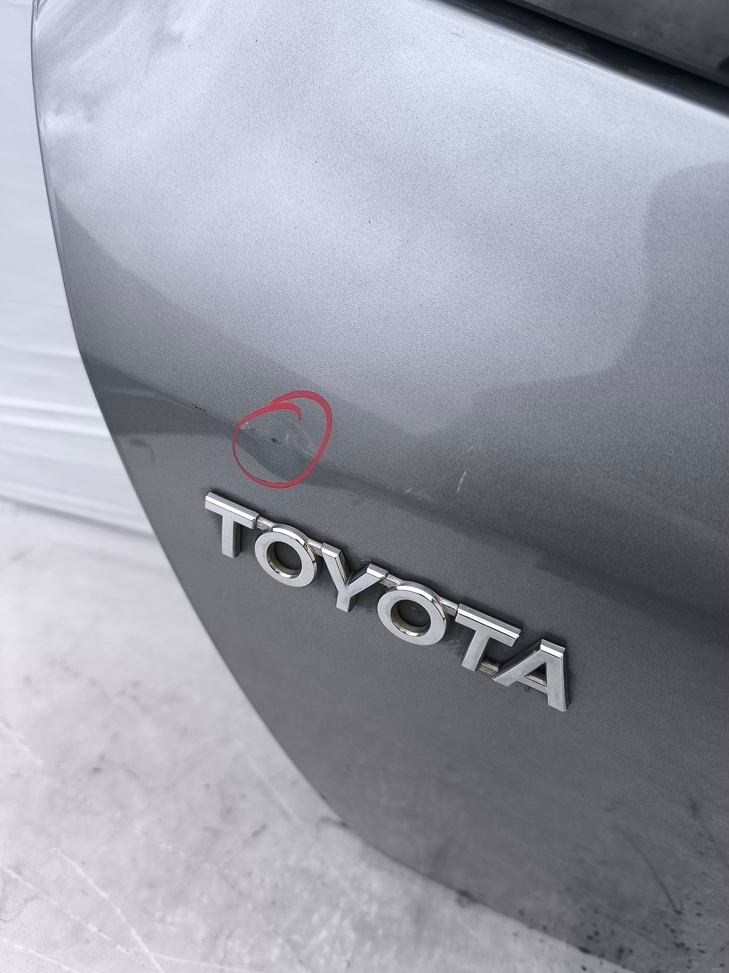 Portellone grigio Toyota Yaris anno 2006-2011 ecoAG7991
