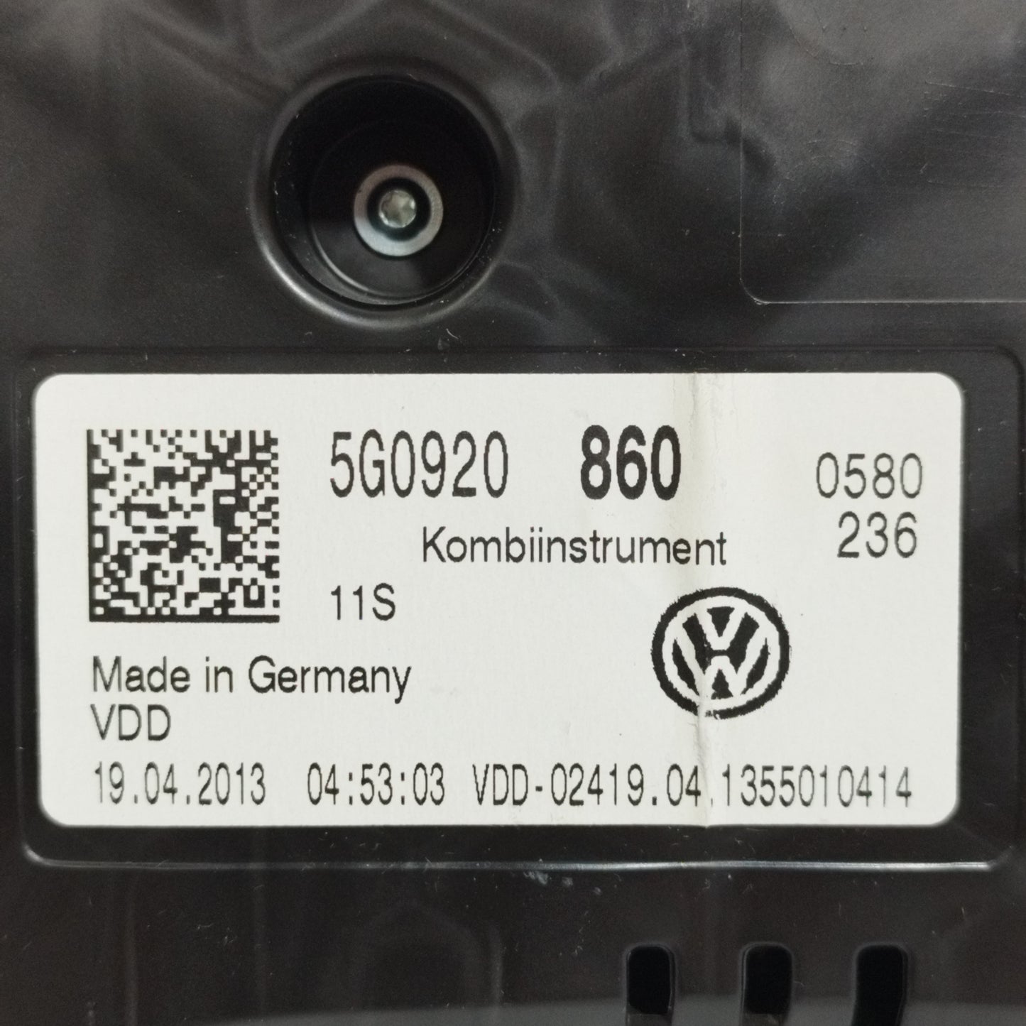Kombiinstrument Volkswagen Golf 7 1.2 B 2013 Code: 5G0920860 ecoAC11386