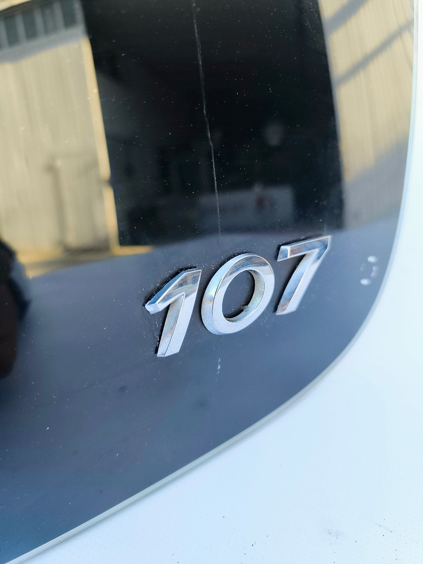 Rear window Peugeot 107 year 2008 ecoAG6594