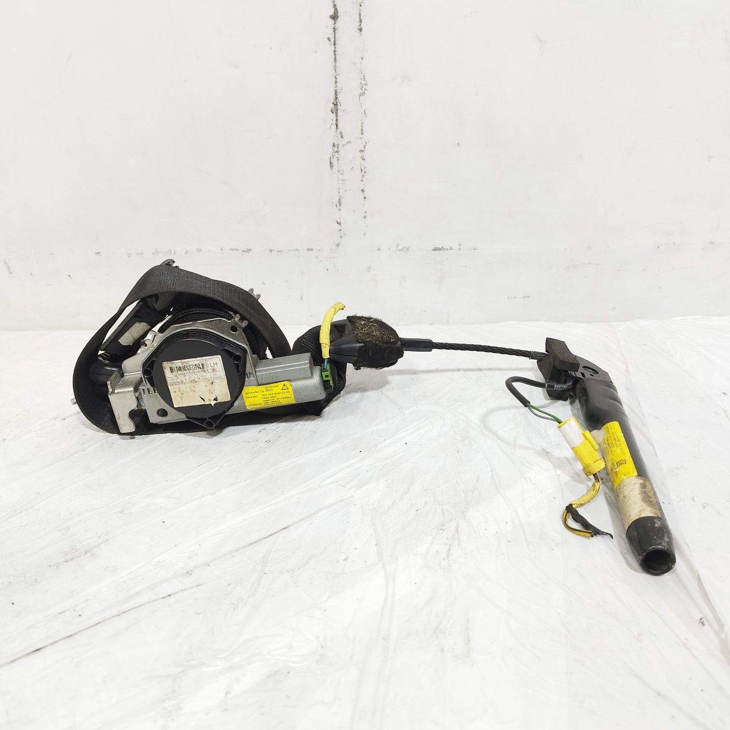 Cintura di sicurezza anteriore sx Fiat 500 2007-2015 cod: 34036981a ecoAC16108