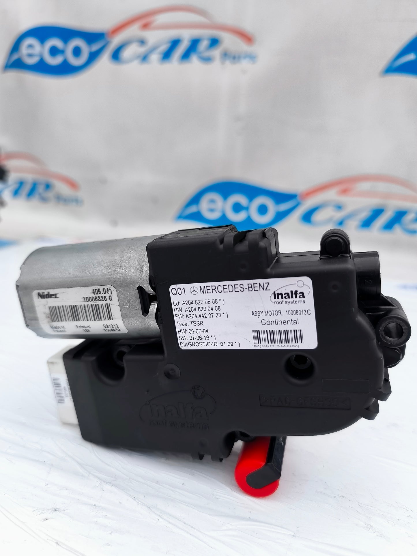 Motorino tettuccio apribile Mercedes Classe C w204 Cod. a2048200808 ecoAG5769