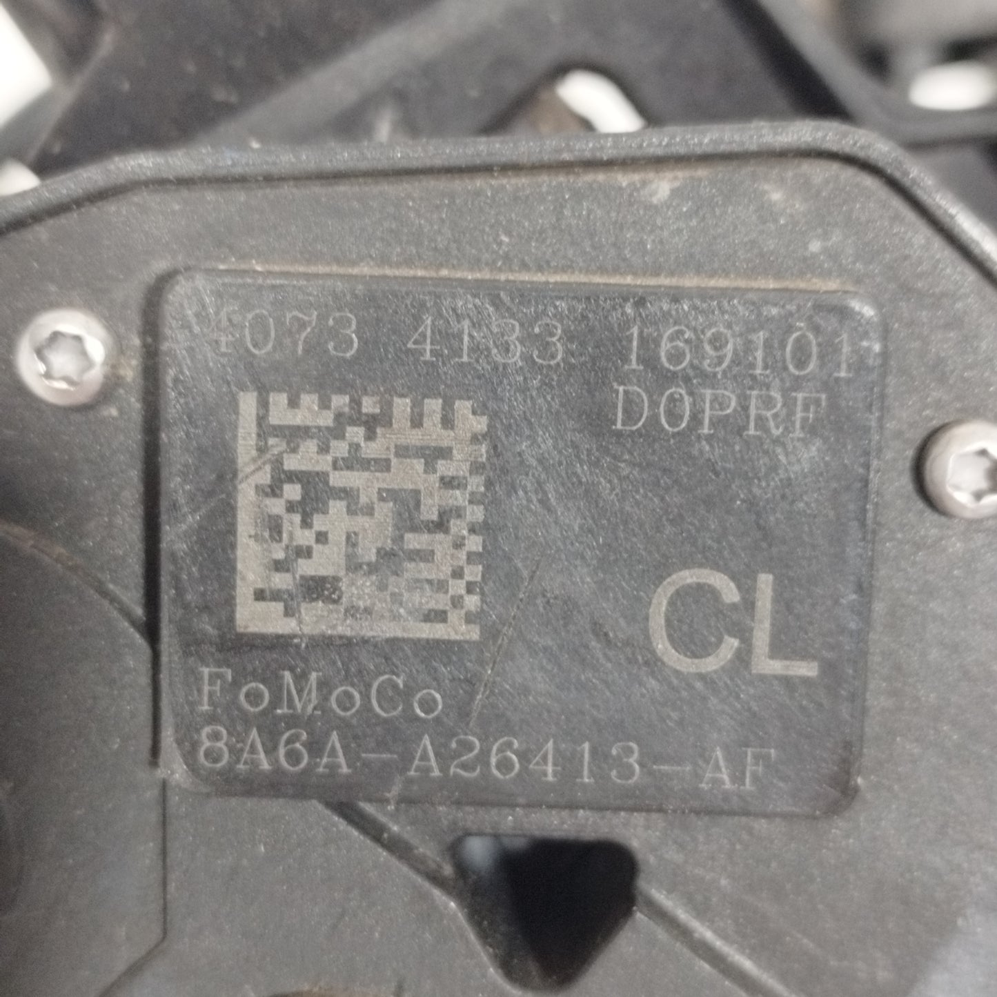 Rear left lock Ford Fiesta 2010 4 Pin Code: 8a6aa26413af ecoAC11459