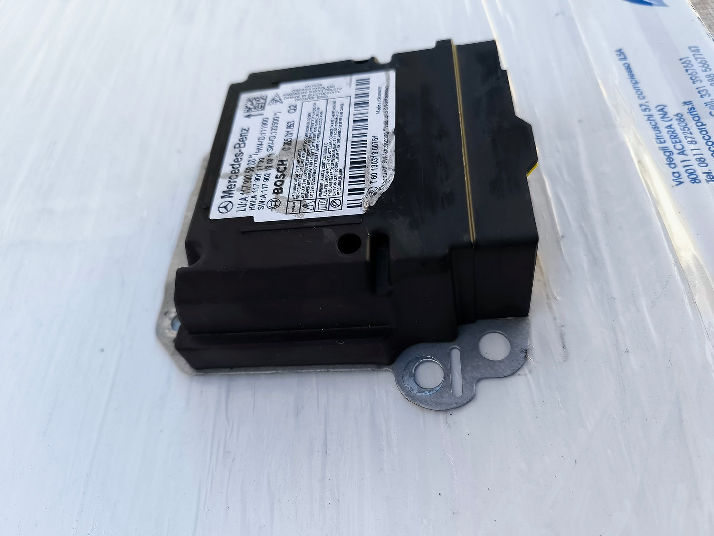 Airbag Control Unit Mercedes A-Class W176 code: 0285011863 ecoAG5969
