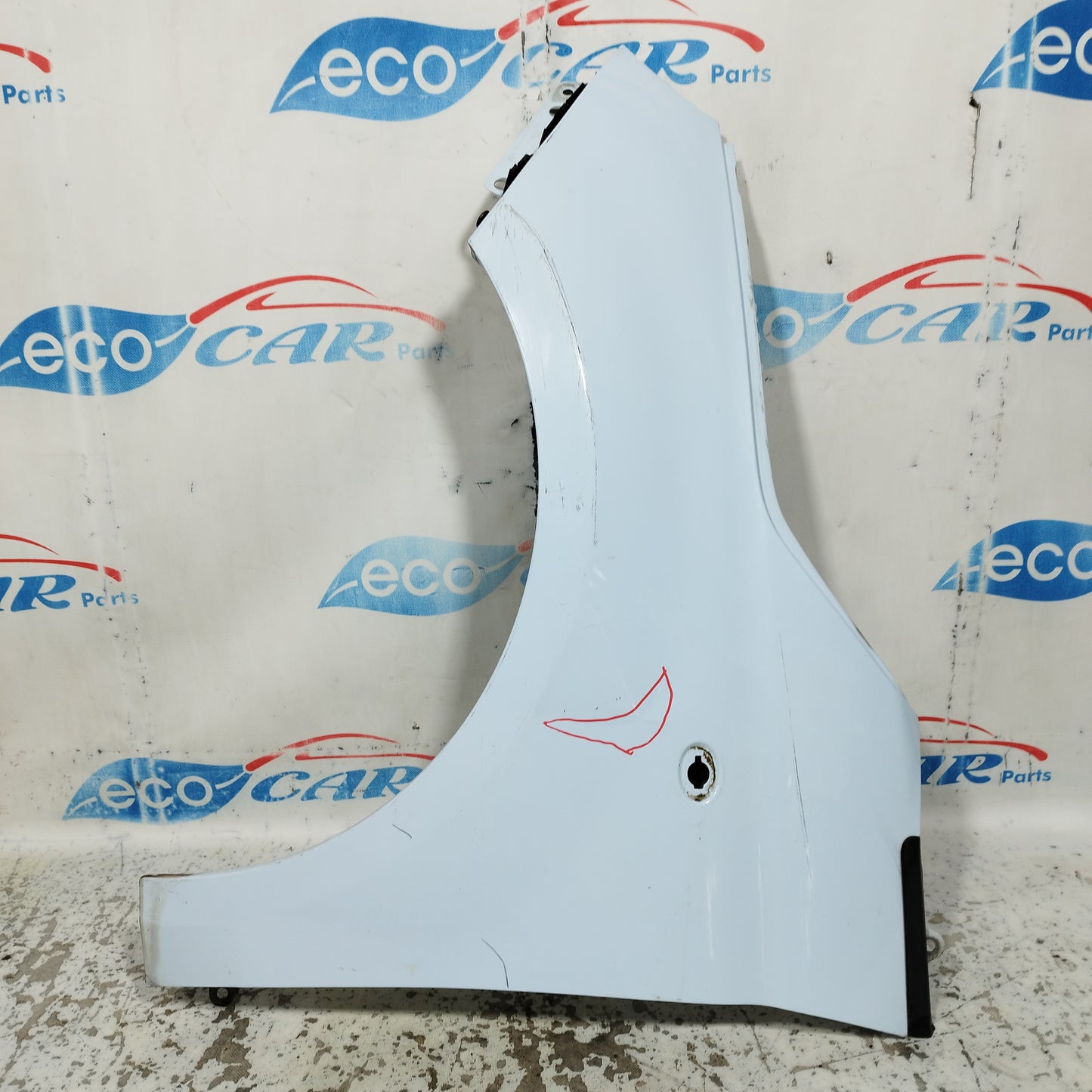 Parafango anteriore sx celeste chiaro Fiat 500 2008 ecoAC10804