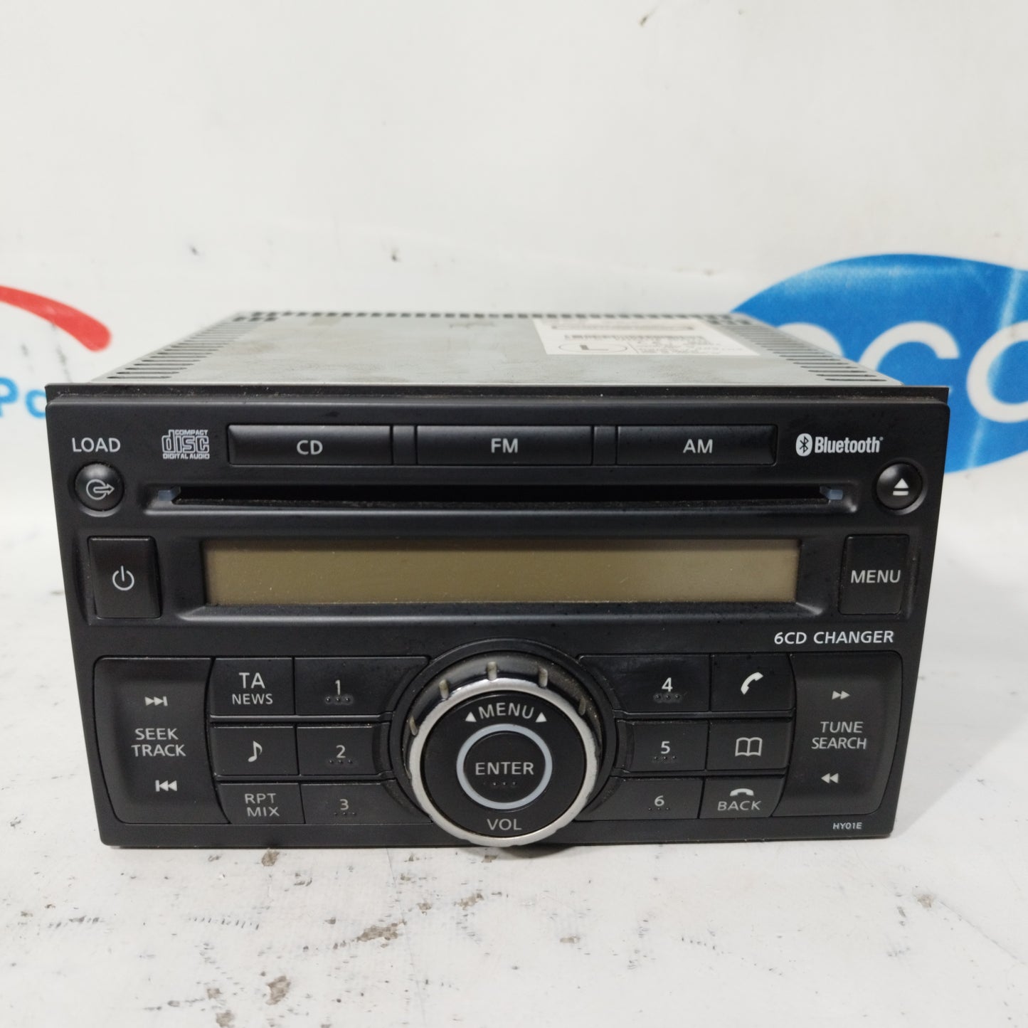 Nissan Qashqai 2008 car radio Cod: 28185 JD40A ecoAC10425