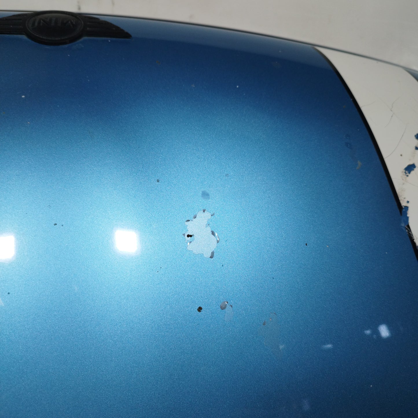 Cofano azzurro Mini Cooper R50 2001-2006 ecoAC16157