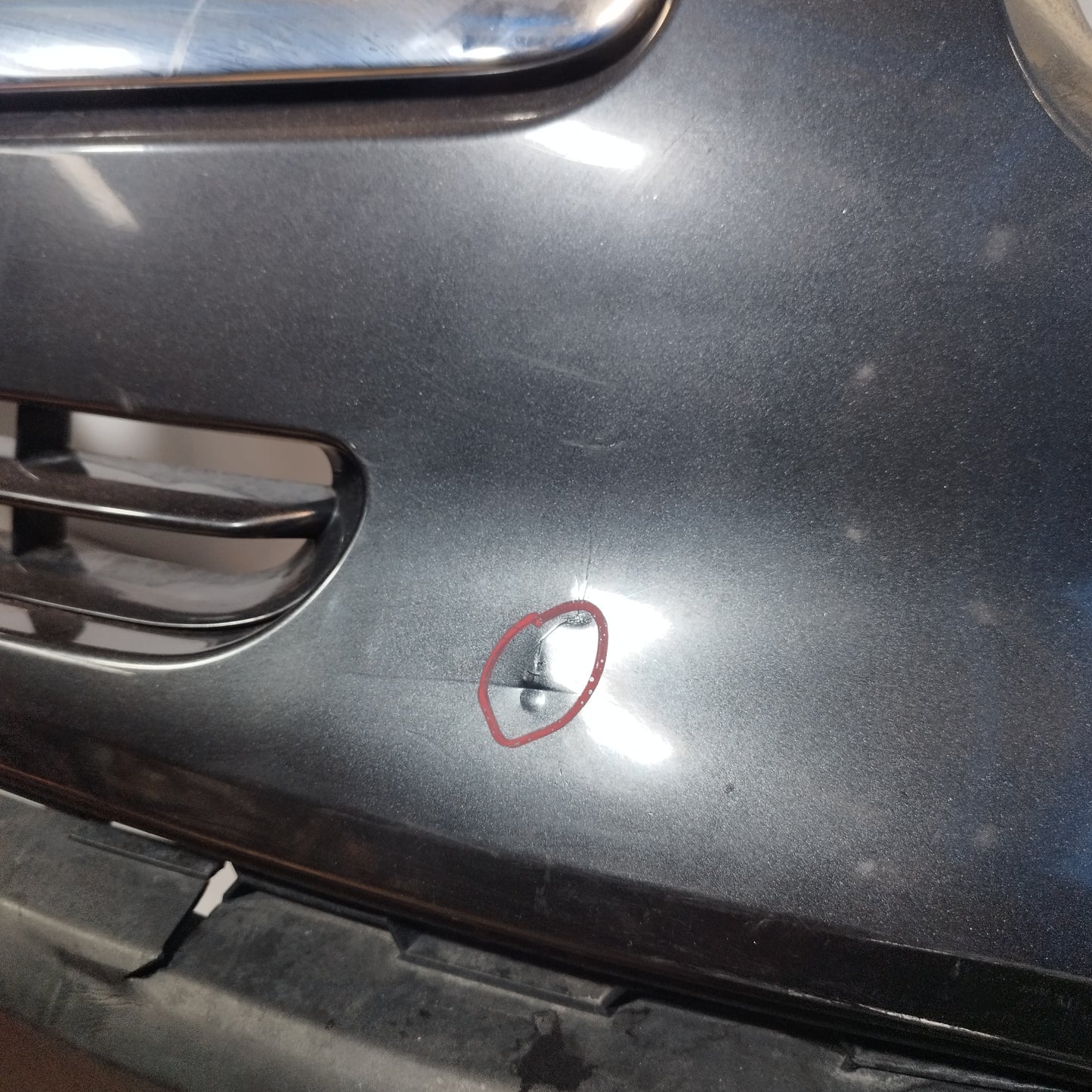 Paraurti anteriore grigio moda Fiat 500L 2013 ecoAC12685