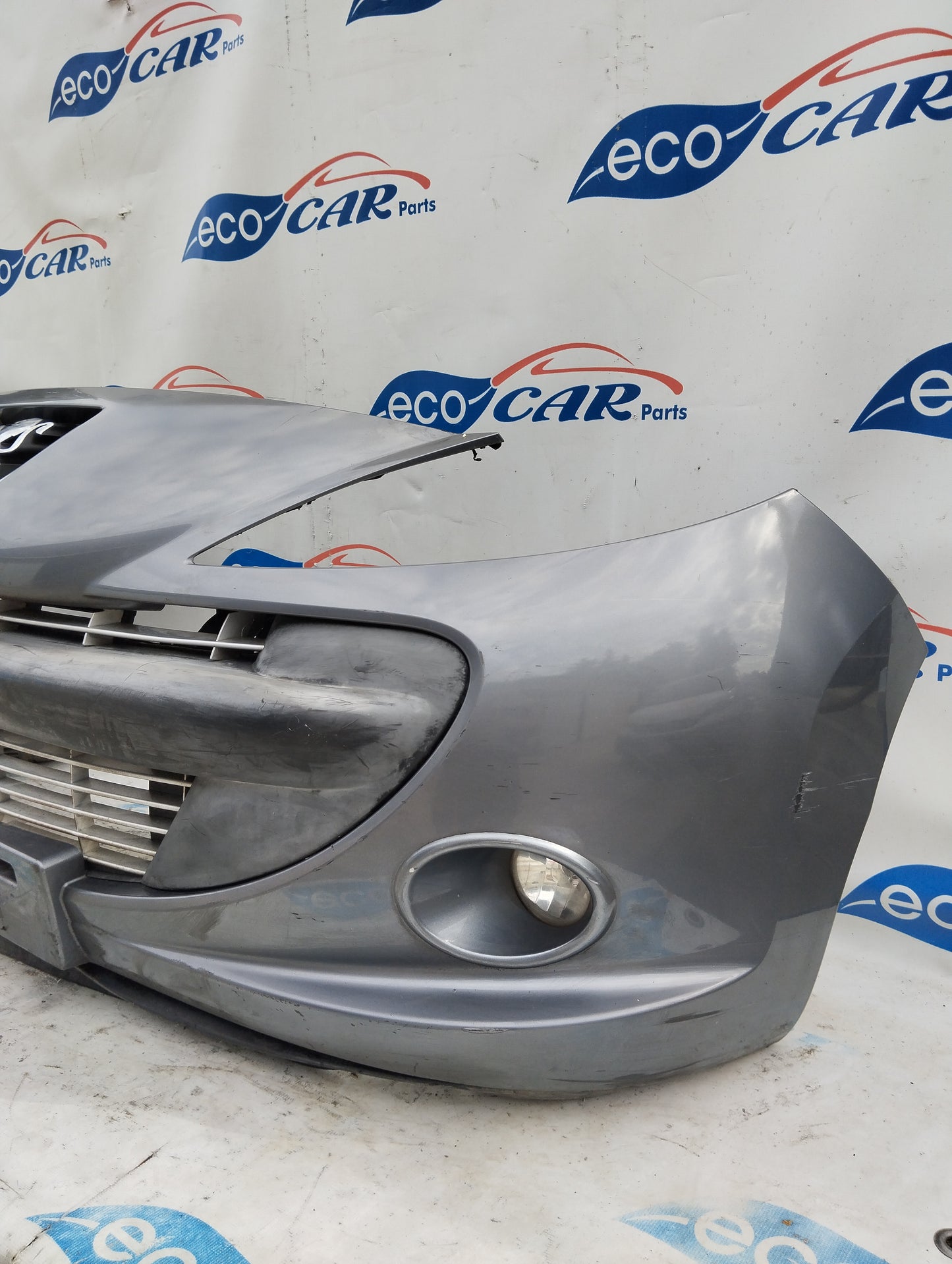 Gunmetal grey front bumper Peugeot 206 Plus ecoAG5658
