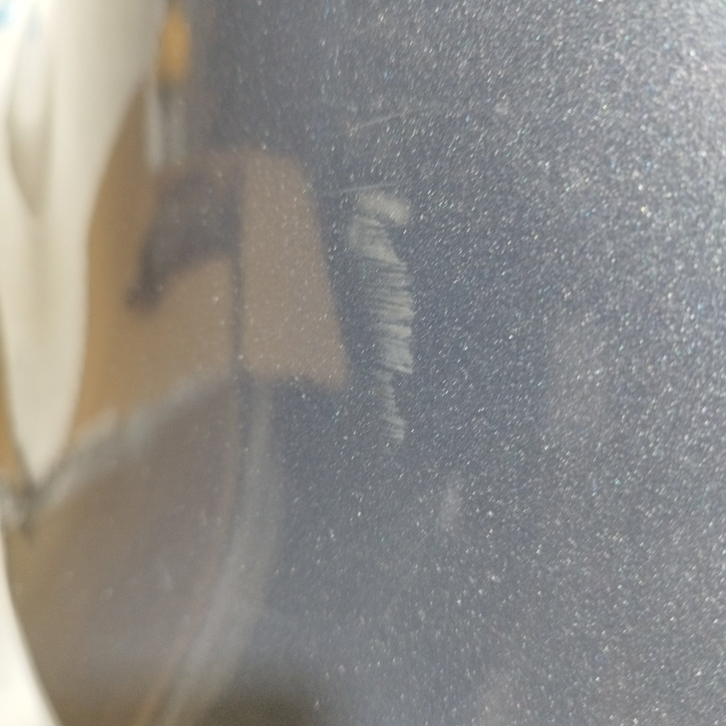 Dunkelgraue Heckstoßstange Renault Clio 2010 ecoAC10356