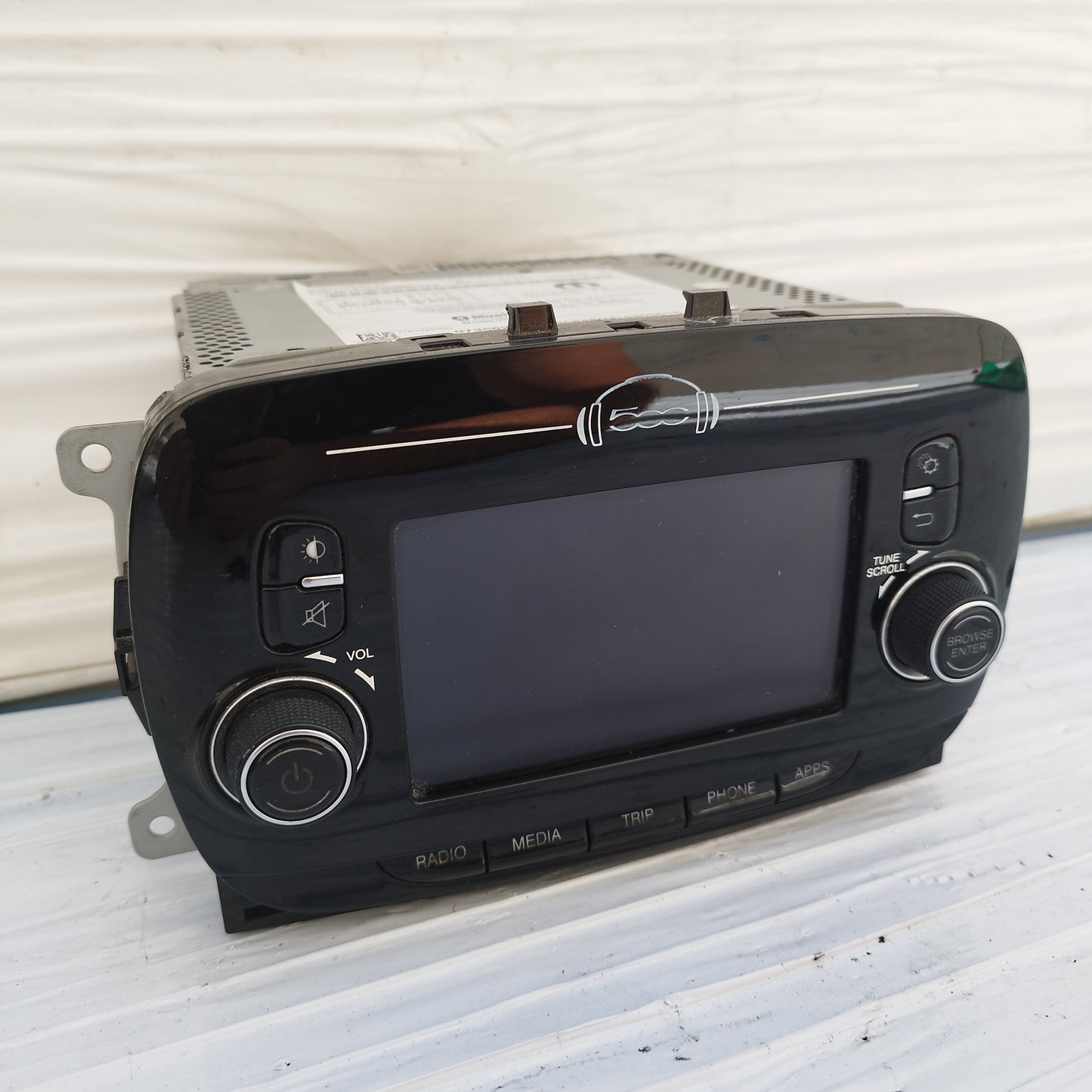 Autoradio Fiat 500 2015 cod: 07356248570 ecoAC15947