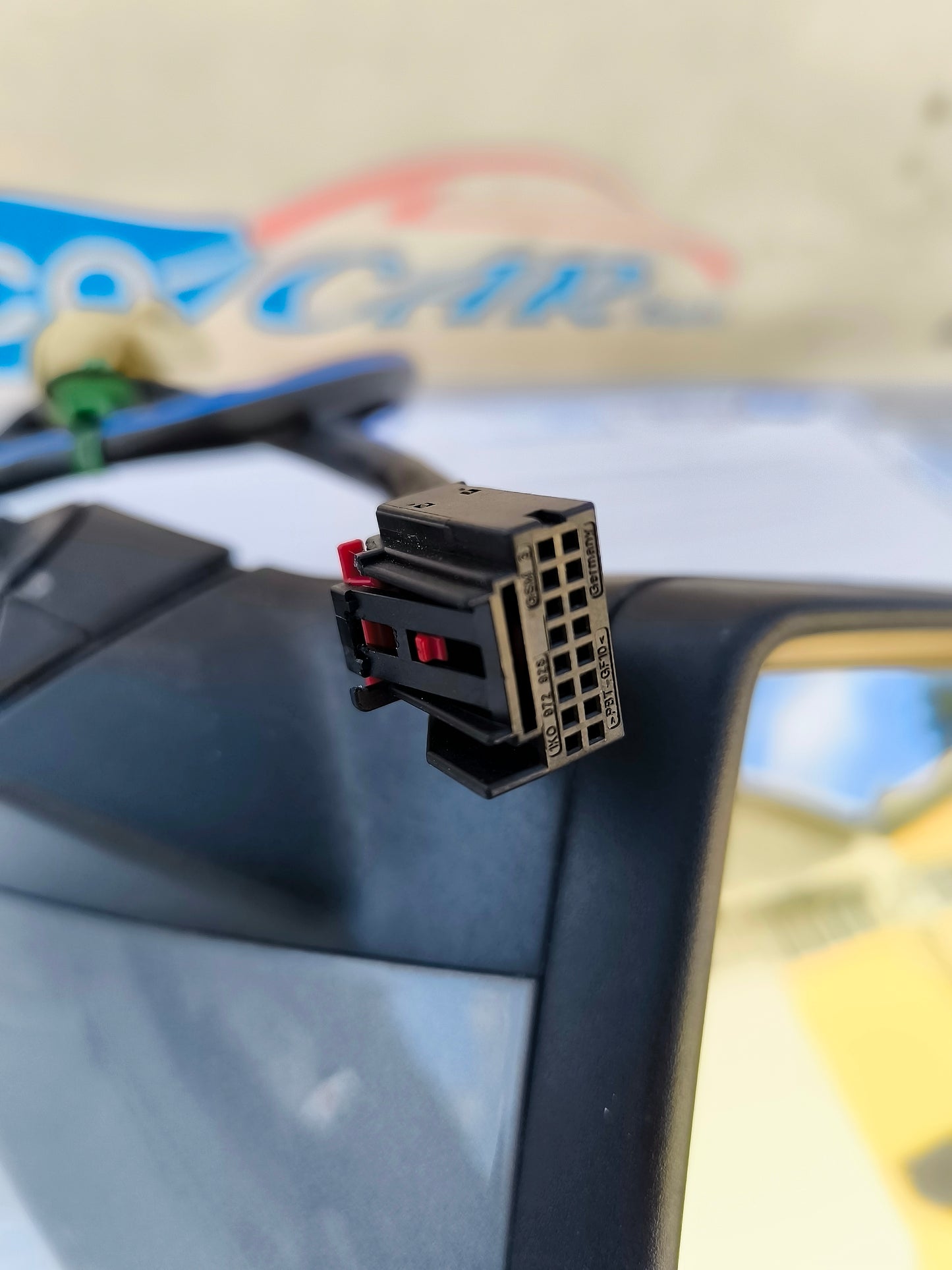 Specchietto sx grigio canna di fucile Volkswagen Golf 7 9 fili Cod: e1021277 ecoAG6115