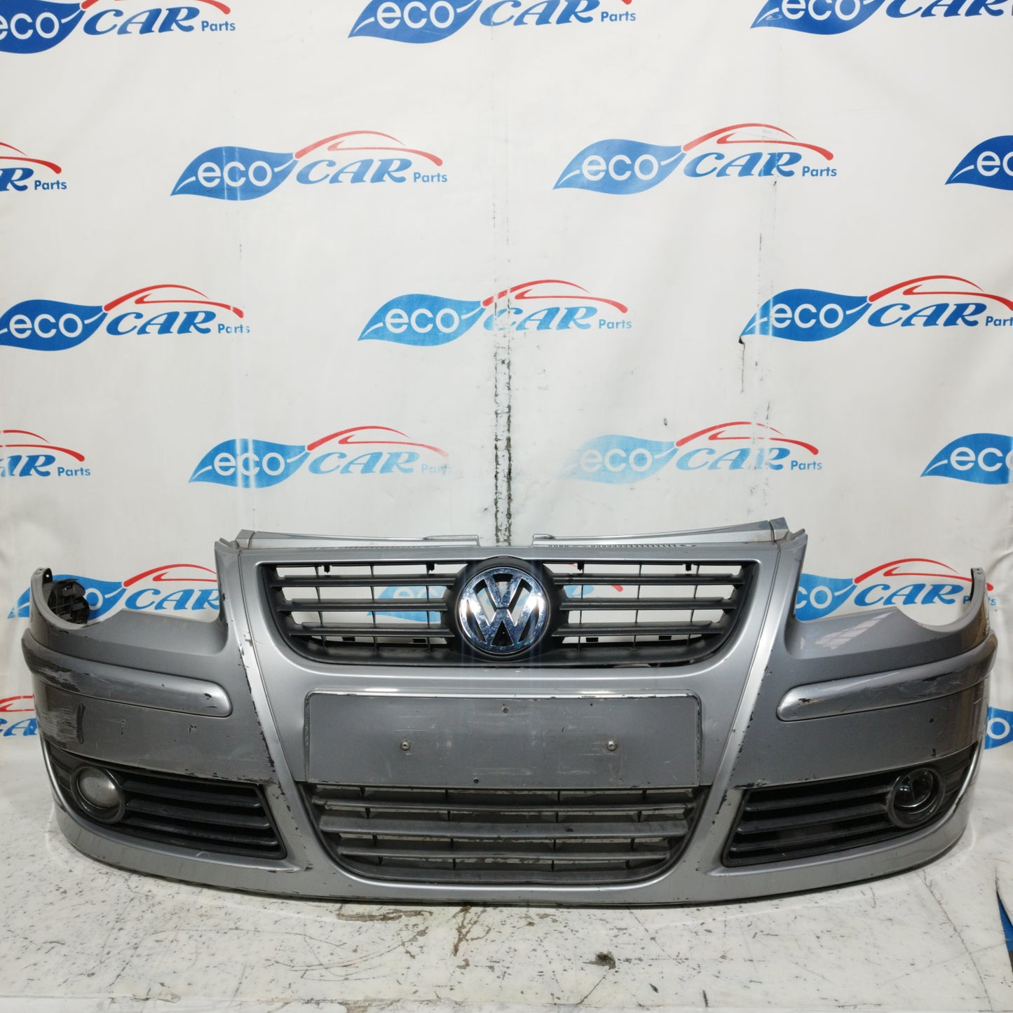 Front bumper grey Volkswagen Polo 2008 ecoAC10451