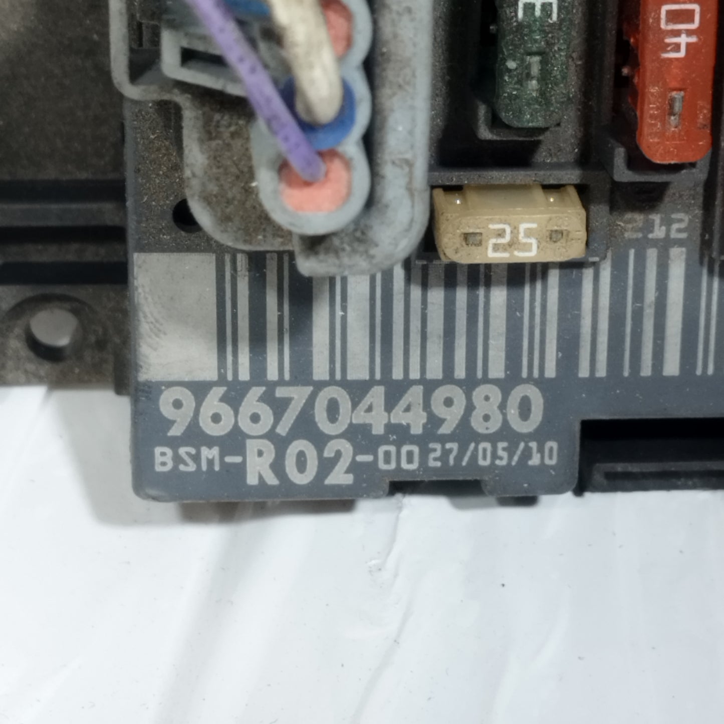 Centralina BSM R02 Peugeot 3008 2008-2012 DELPHI cod: 966704498 ecoAC15576
