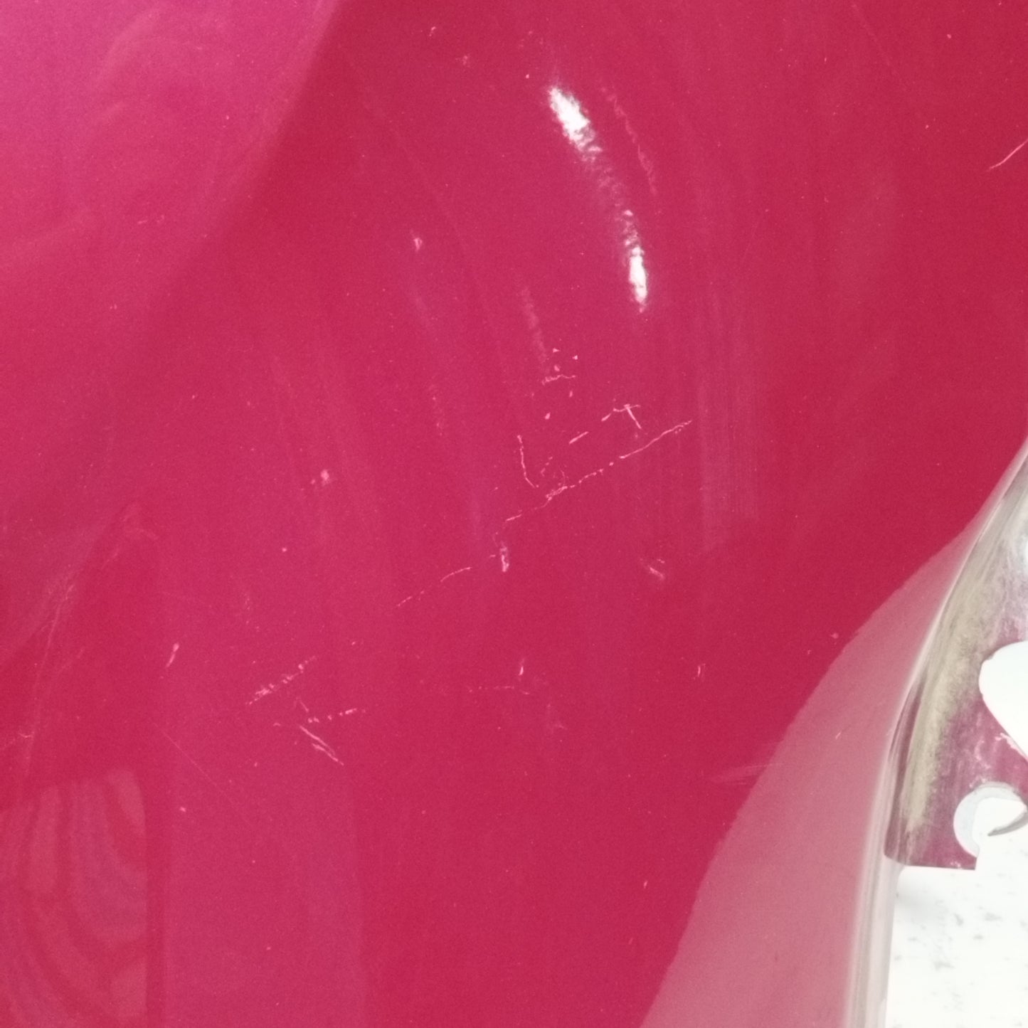 Front mudguard left burgundy Ford Fiesta 2010 ecoAC8689