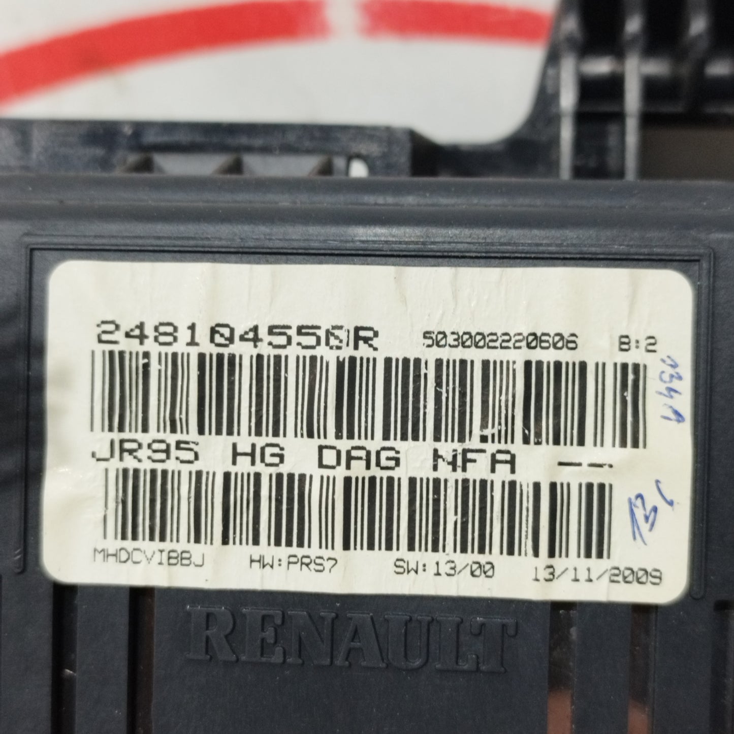 Renault Scenic X-Mod 2.0 DCI 2010 Instrumententafel-Code: 248104550R ecoAC10306