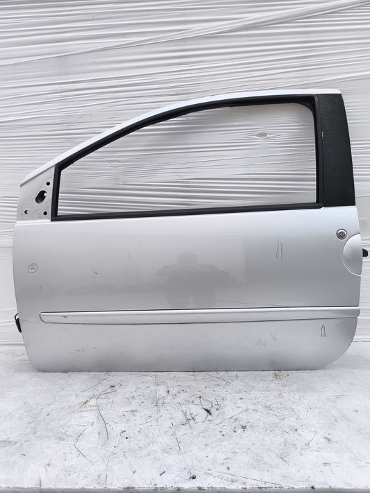 Sportello sx grigio argento Renault Twingo anno 2007-2014 ecoAG8017