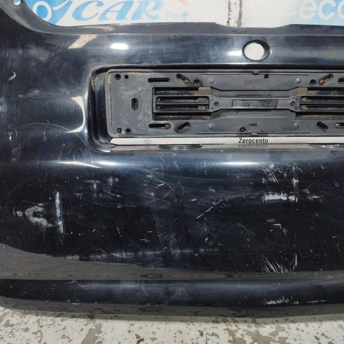 Schwarze Heckstoßstange Toyota Aygo 2006 ecoAC10247