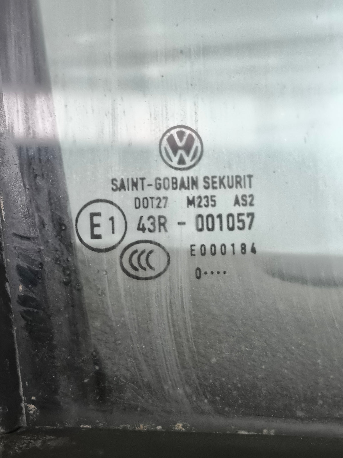 Sportello anteriore dx bianco Volkswagen Caddy III (2K) anno 2010-2015 Restyling ecoAG9719
