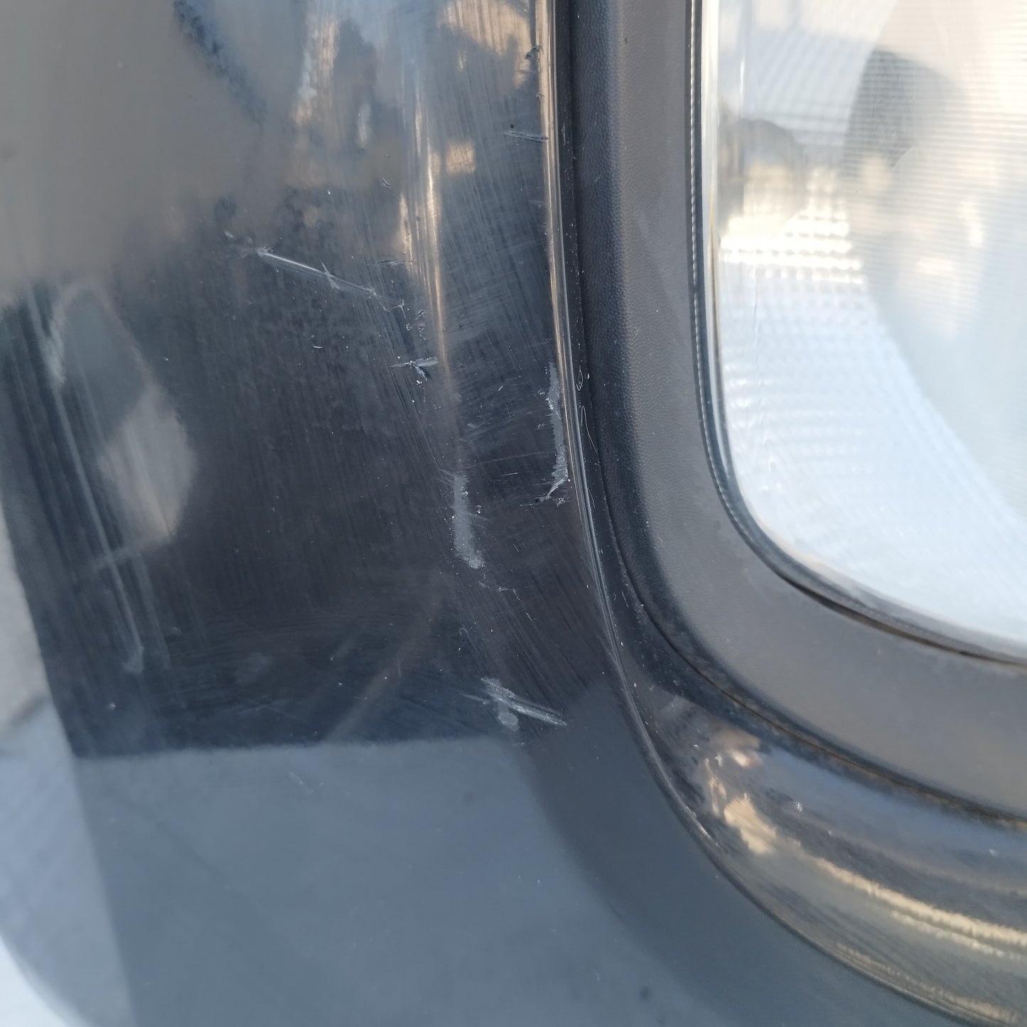 Paraurti anteriore nero Kia Picanto (TA) 2015-2017 Restyling cod: 865111y5000 ecoDM153