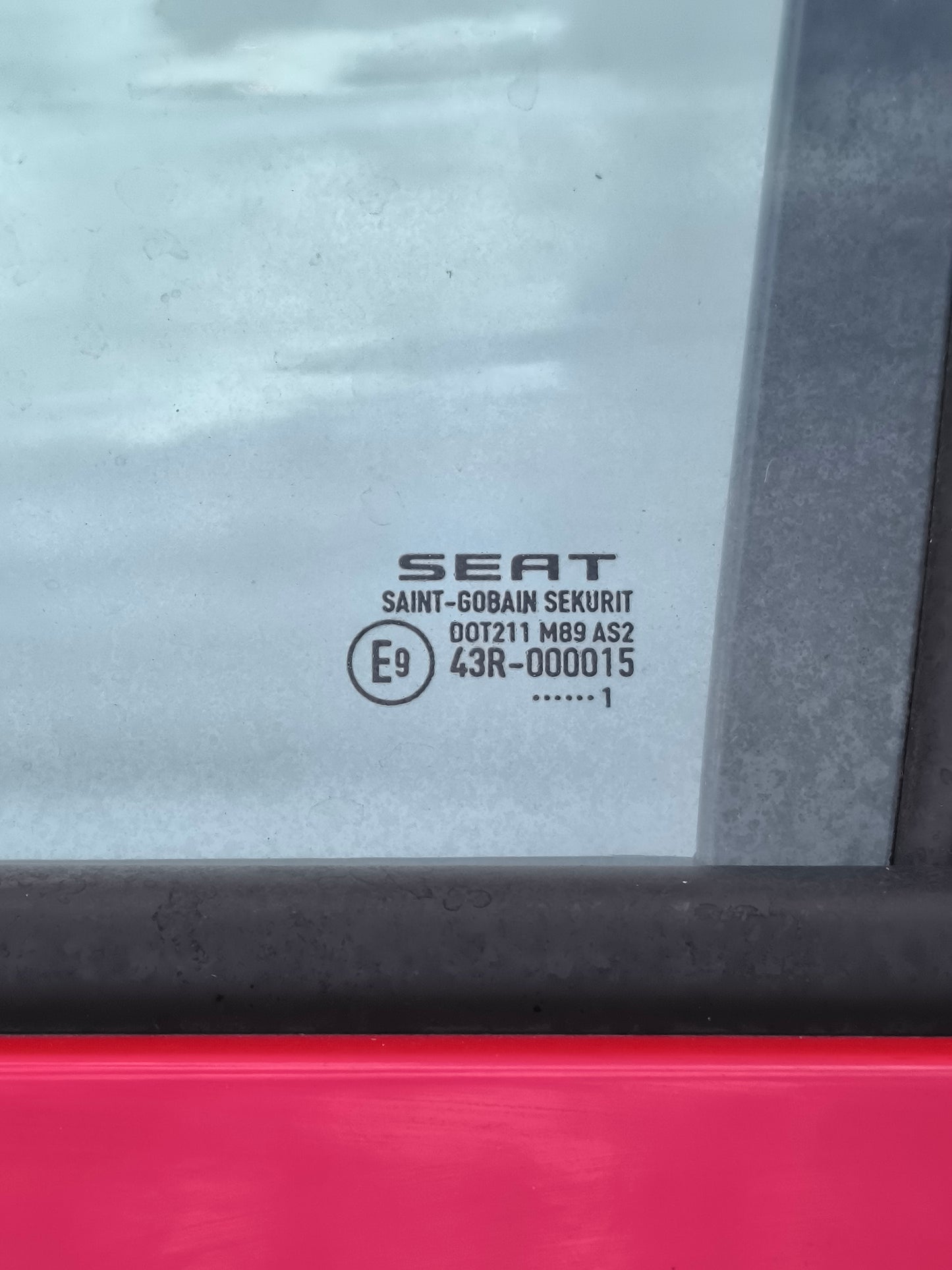 Sportello posteriore sx rosso Seat Ibiz(6J) SW anno 2008-2017 ecoAG8464