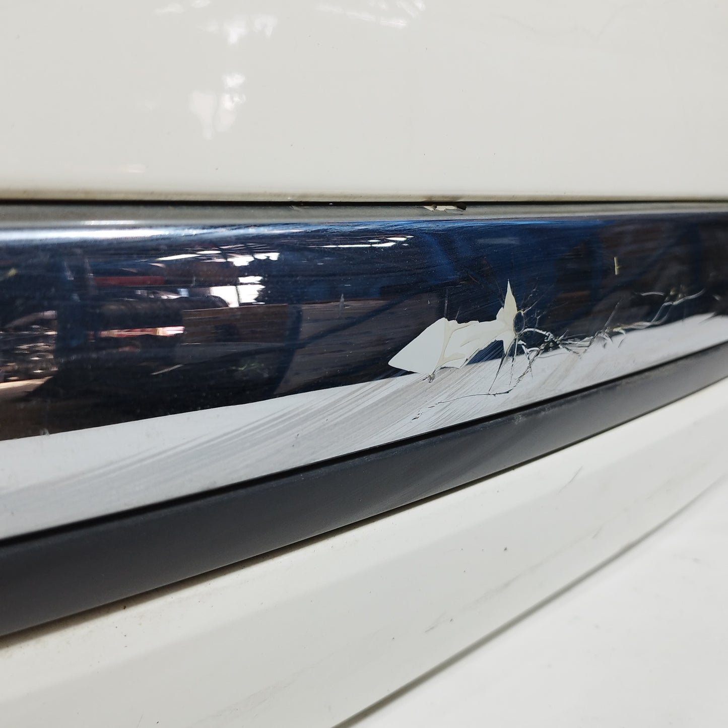 Paraurti posteriore panna Fiat 500 2008 ecoAC11578