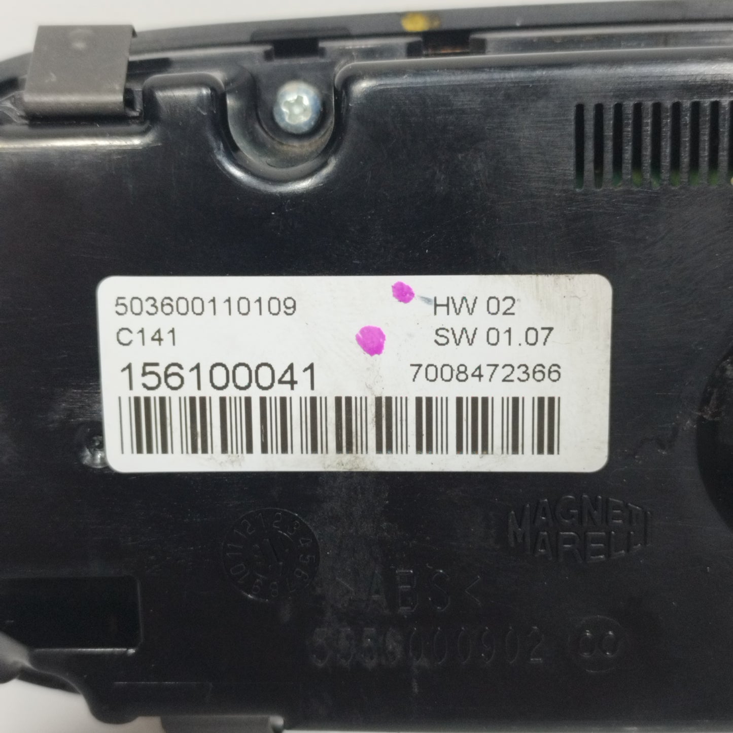 A/C Button Panel Alfa Romeo Giulietta 2015 Code: 156100041 ecoAC11767