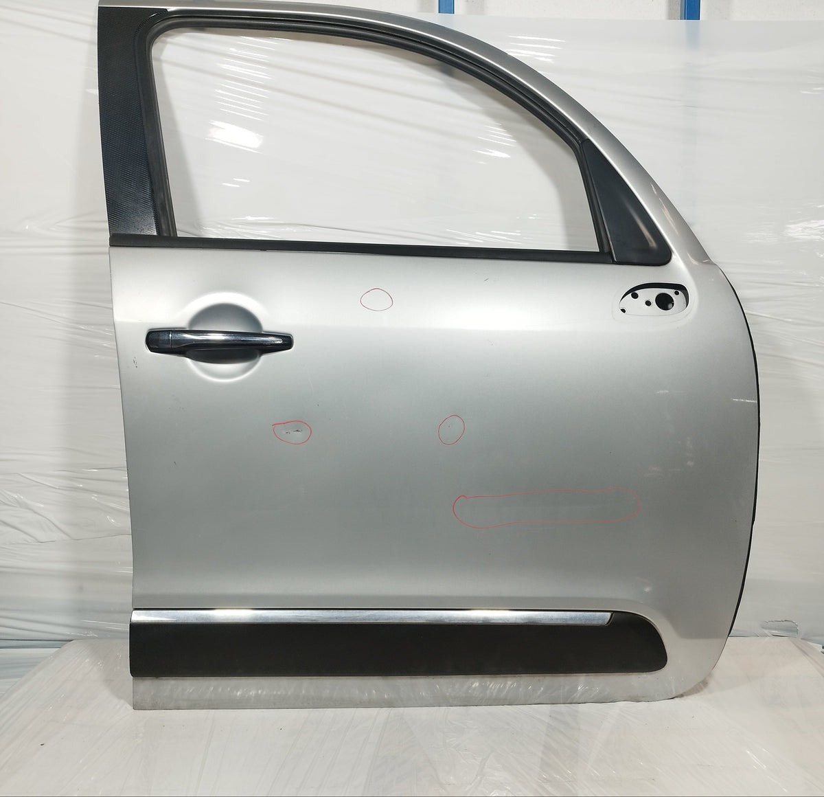 Sportello anteriore dx grigio Citroen C3 Picasso 2009-2017 ecoAC17045