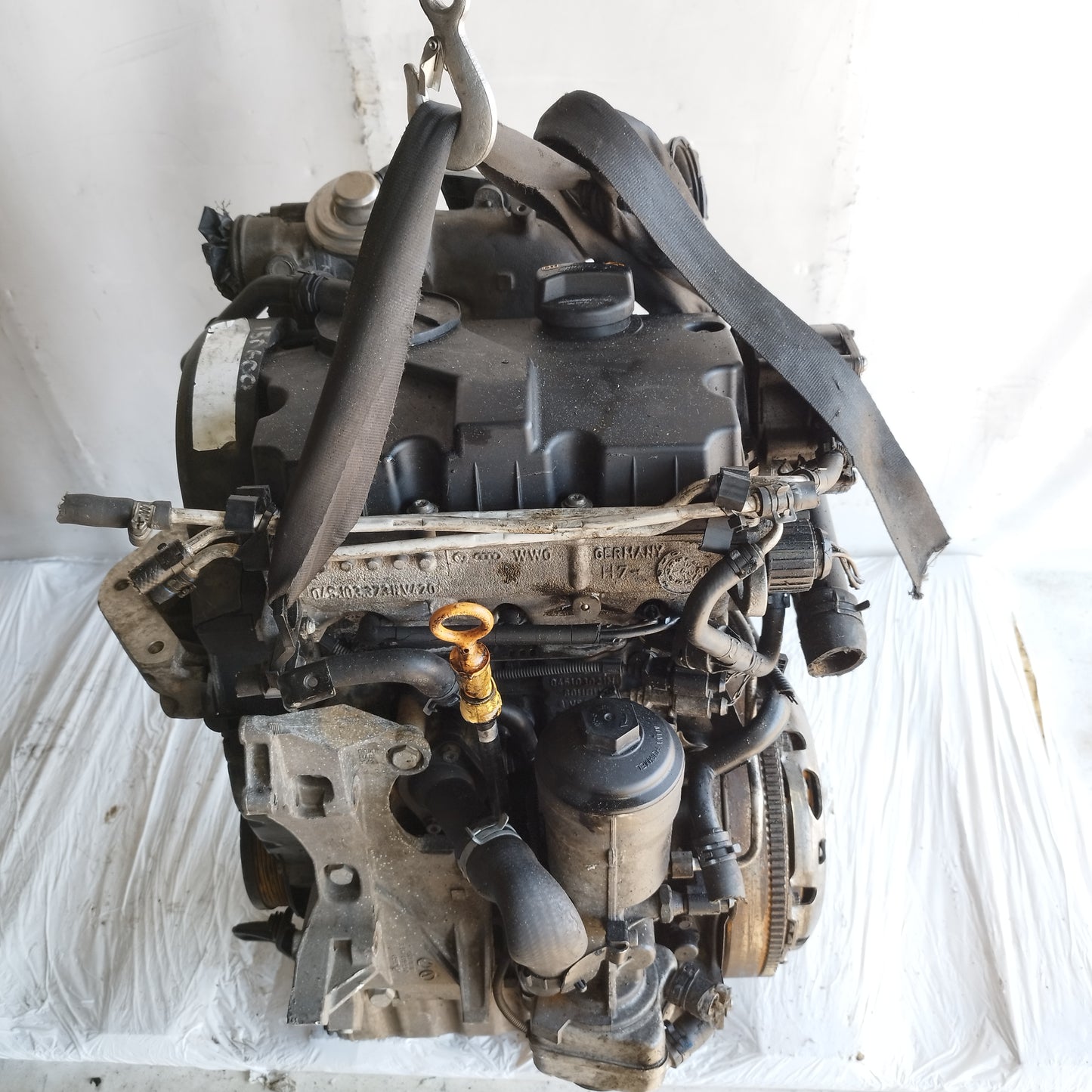 Motore Volkswagen Polo (9N)  / Fox (SZ) 1.4 TDI 6v 3 cilindri 2005-2010 cod: BNM ecoAC16329