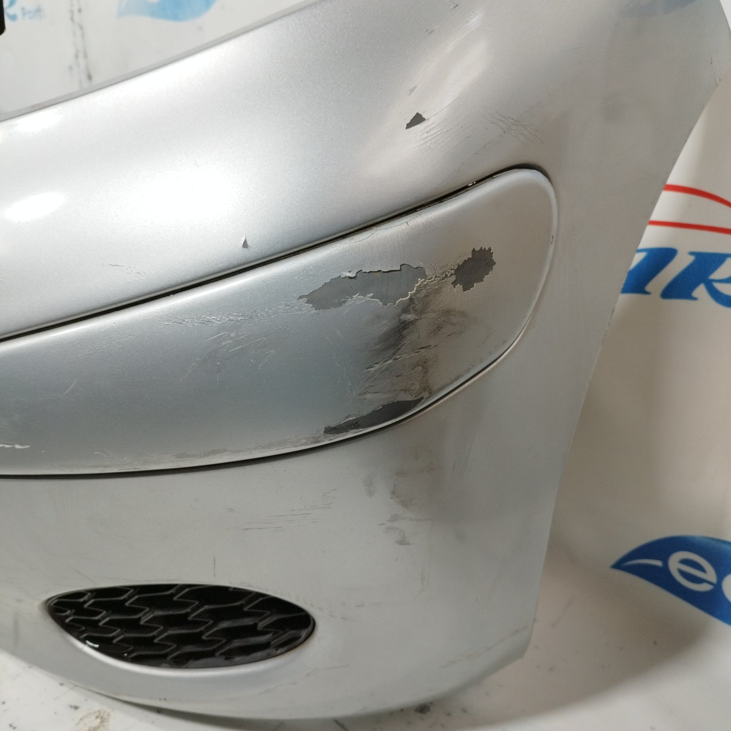 Front Bumper Toyota Aygo 2008 Silver Grey ecoAC8781