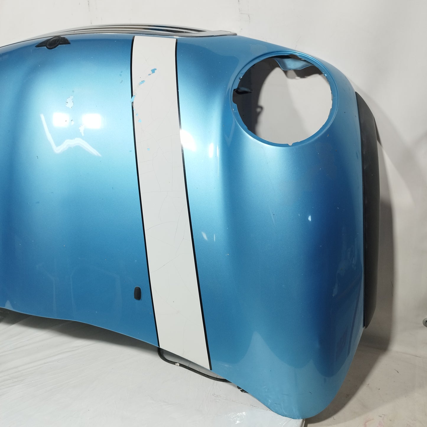 Cofano azzurro Mini Cooper R50 2001-2006 ecoAC16157