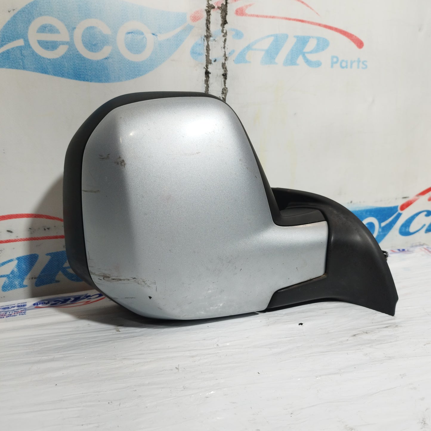 Specchietto elettrico anteriore dx grigio Peugeot Partner 2008 2 Spinotti 7 Fili ecoAC10919