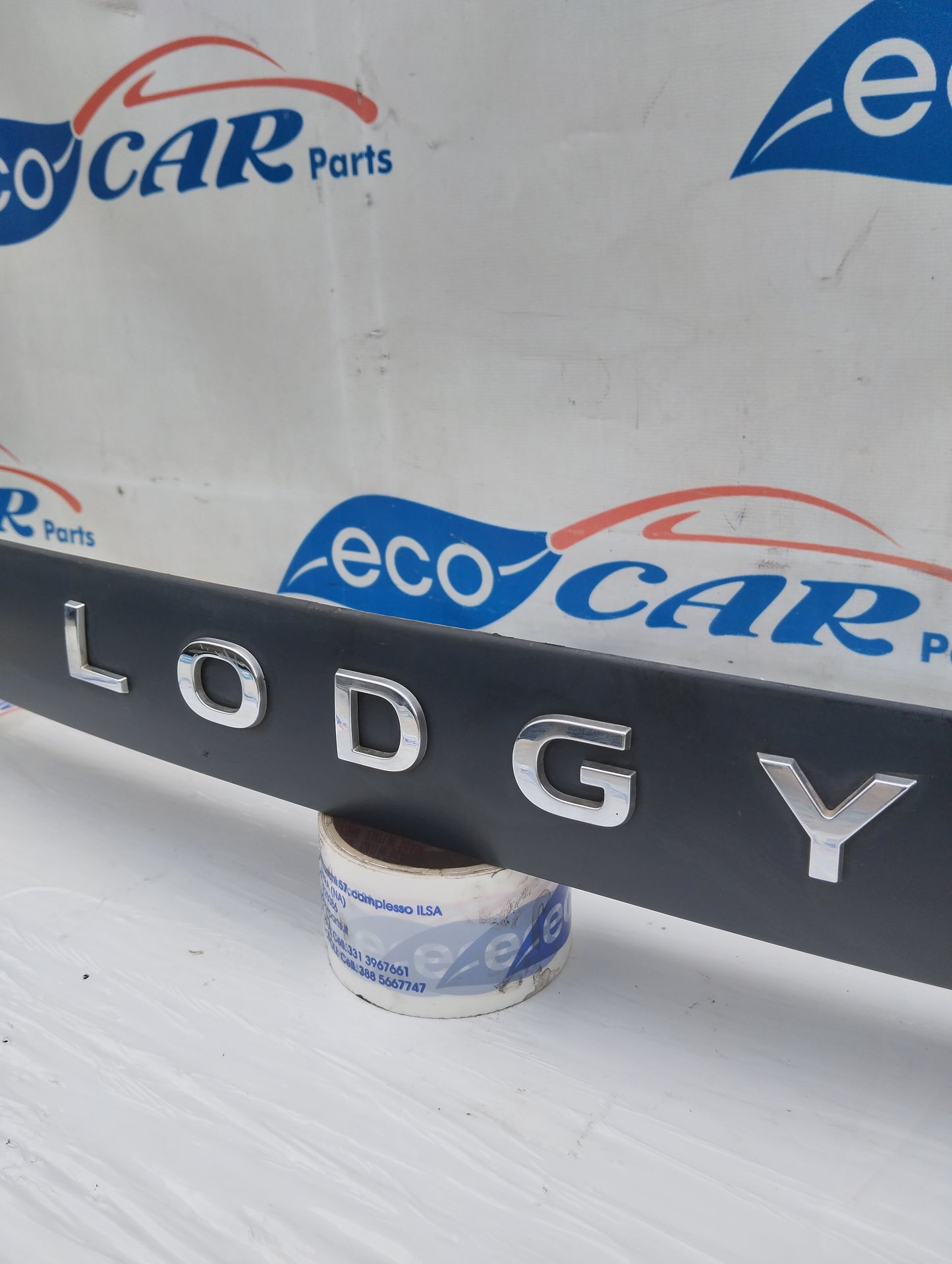 Modanatura portellone nera Dacia Lodgy 2012 ecoAG5561