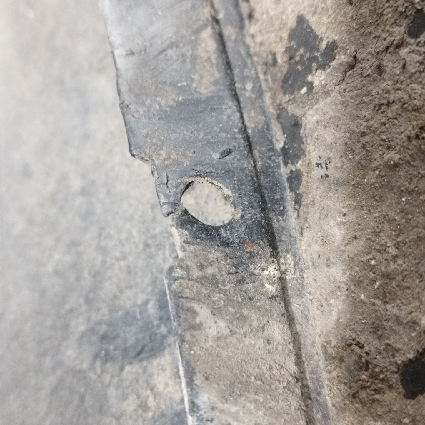 Black Rear Bumper Fiat Punto Evo 2012 ecoAC10400